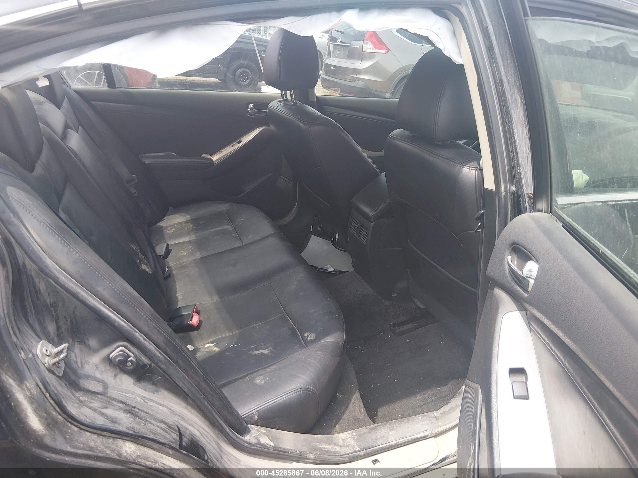 2008 Nissan Altima 2.5 S Black vin: 1N4AL21E38C197666