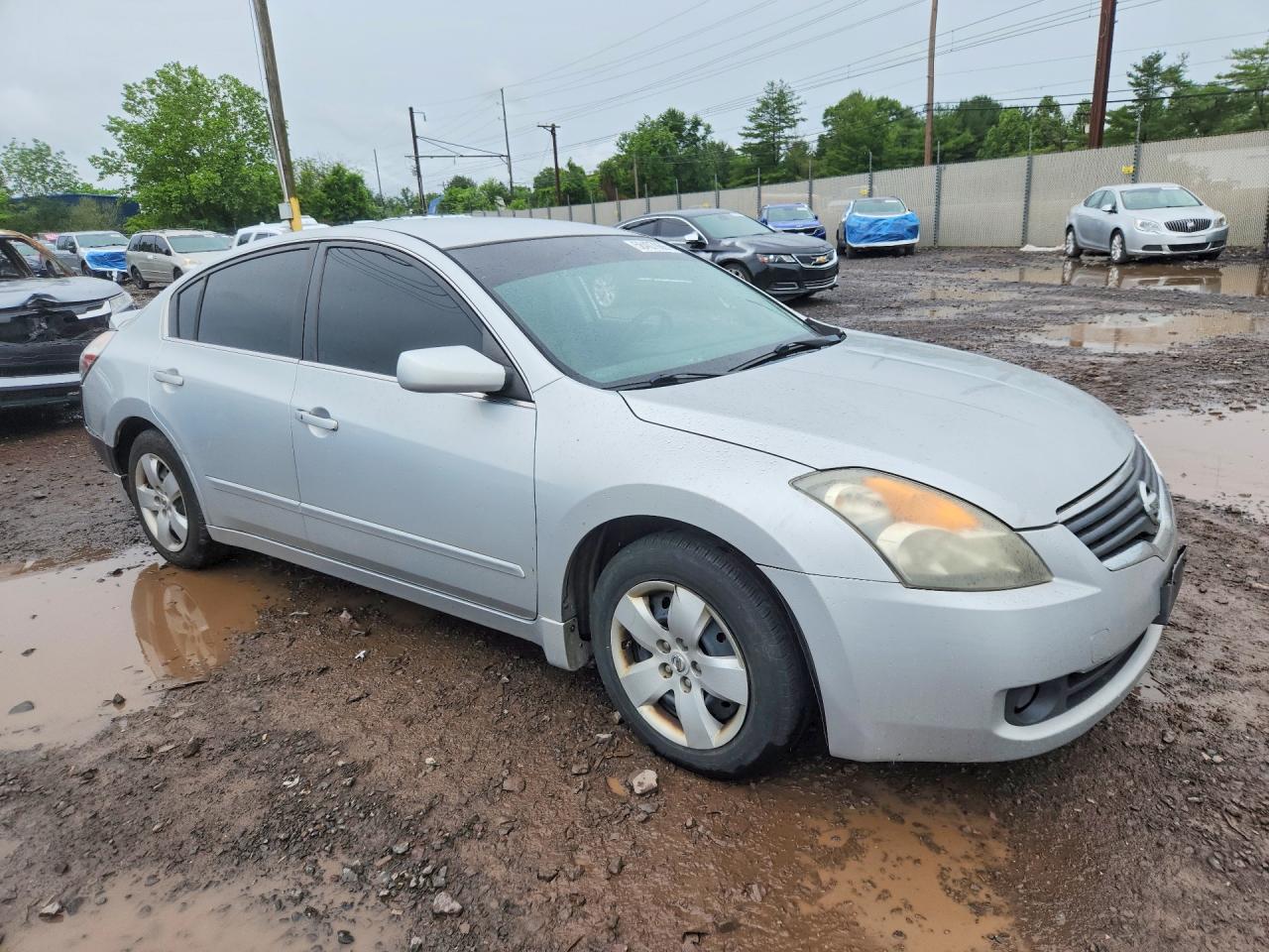 2008 Nissan Altima 2.5 Silver vin: 1N4AL21E38N401368
