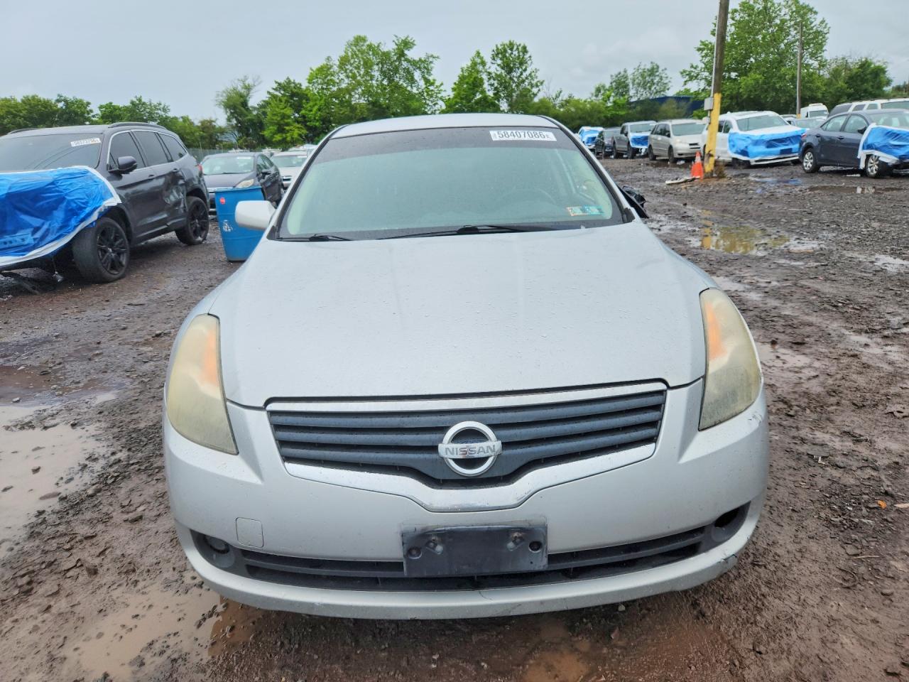 2008 Nissan Altima 2.5 Silver vin: 1N4AL21E38N401368