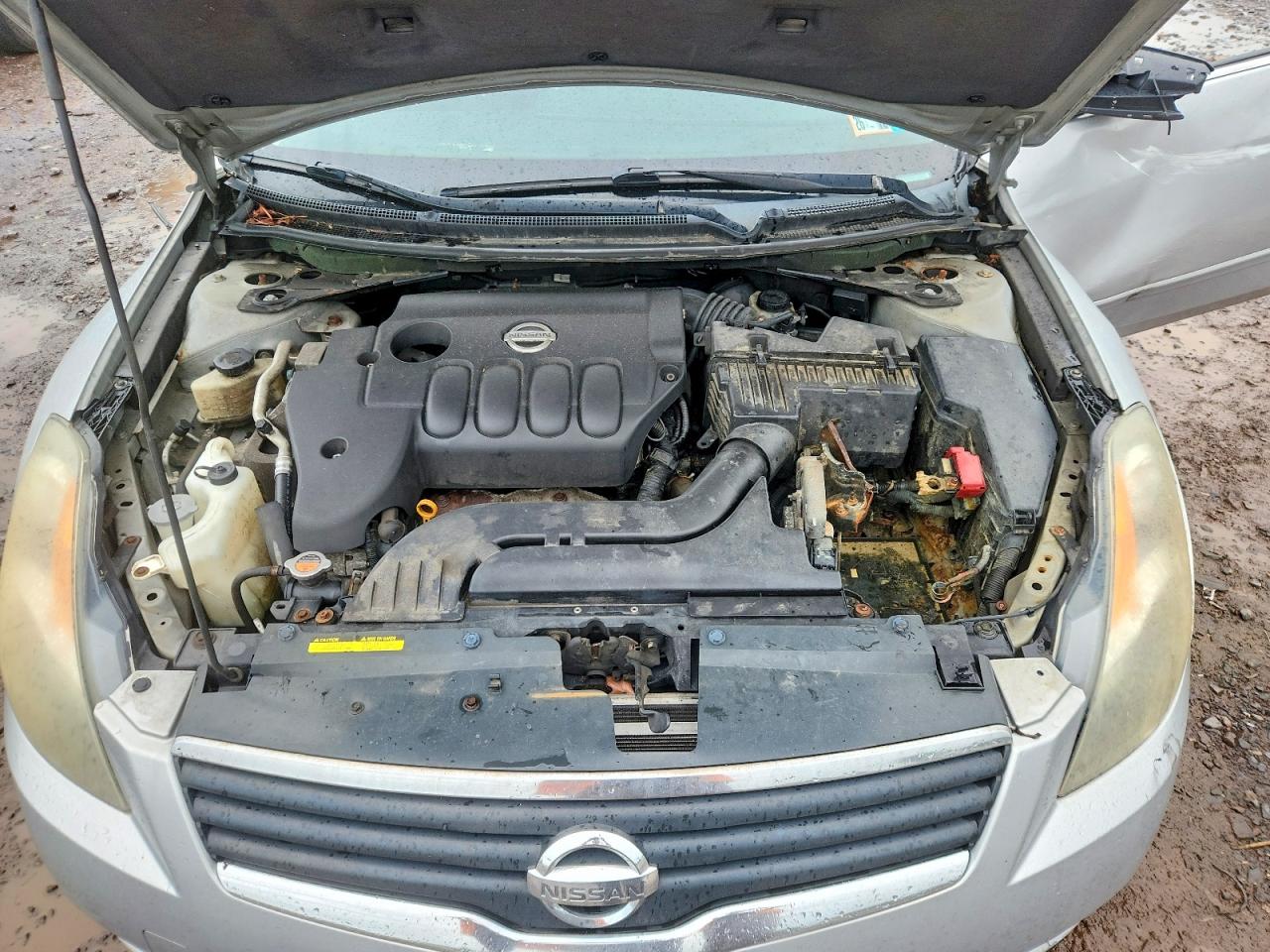 2008 Nissan Altima 2.5 Silver vin: 1N4AL21E38N401368