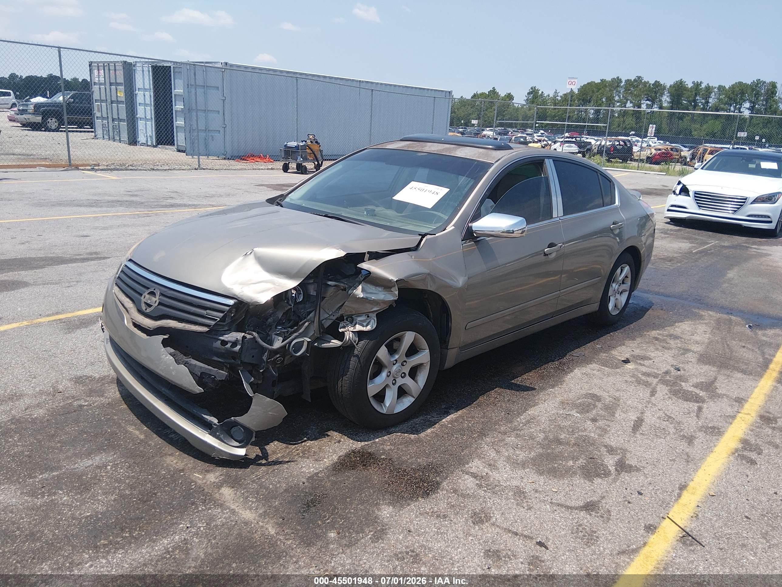 2008 Nissan Altima 2.5 S Beige vin: 1N4AL21E38N430059