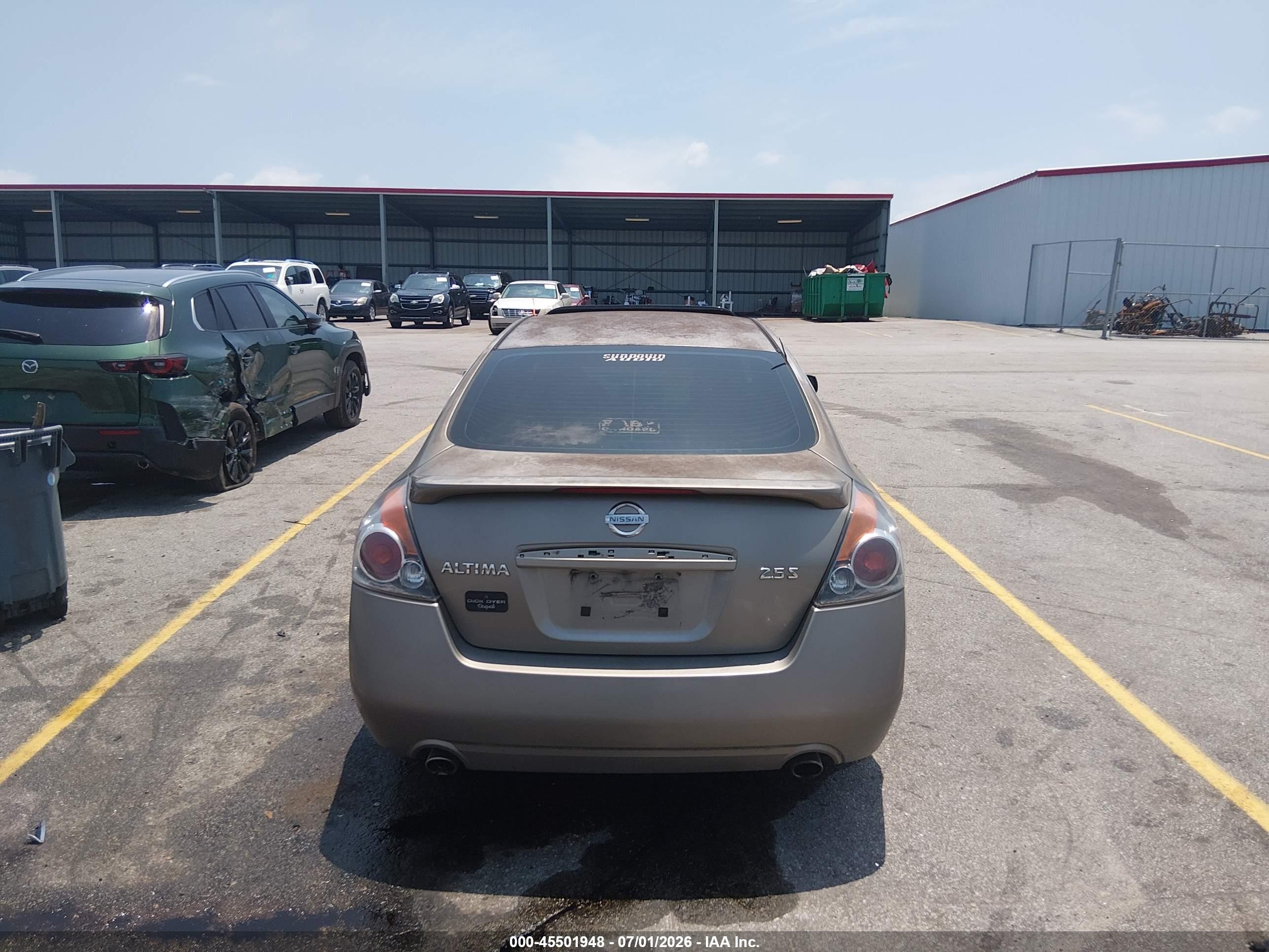 2008 Nissan Altima 2.5 S Beige vin: 1N4AL21E38N430059