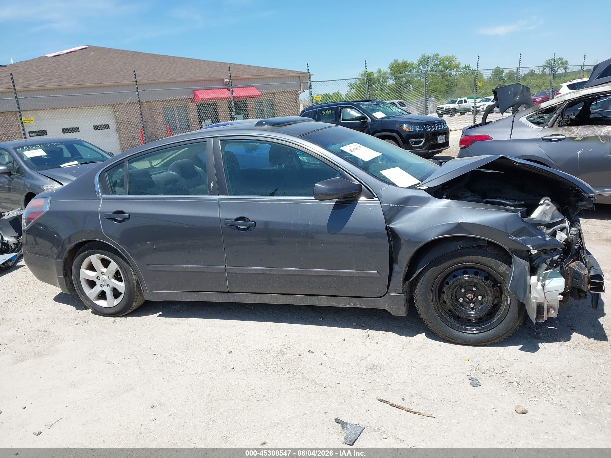 2008 Nissan Altima 2.5/2.5s Gray vin: 1N4AL21E38N440557