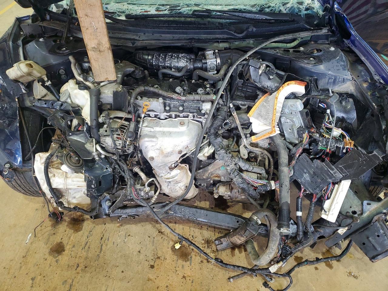 2008 Nissan Altima 2.5 Blue vin: 1N4AL21E38N453454