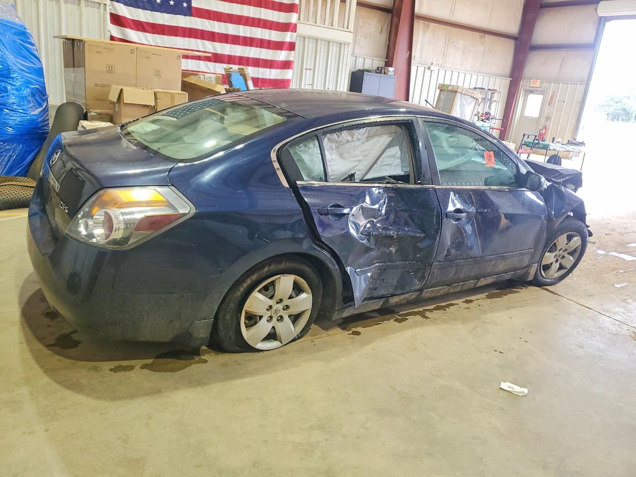 2008 Nissan Altima 2.5 Blue vin: 1N4AL21E38N453454