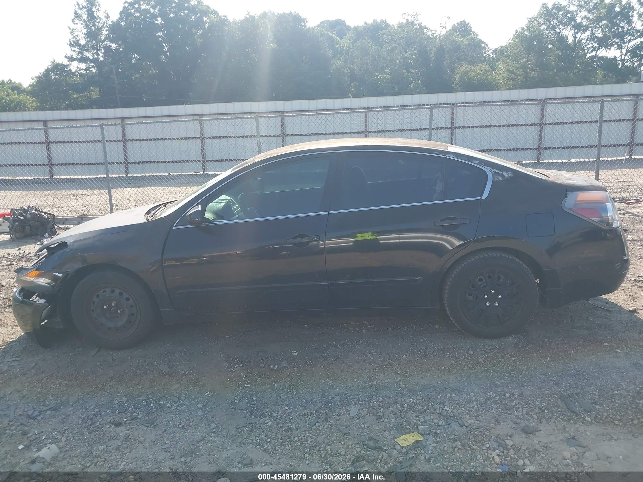 2008 Nissan Altima 2.5 S Black vin: 1N4AL21E38N473784