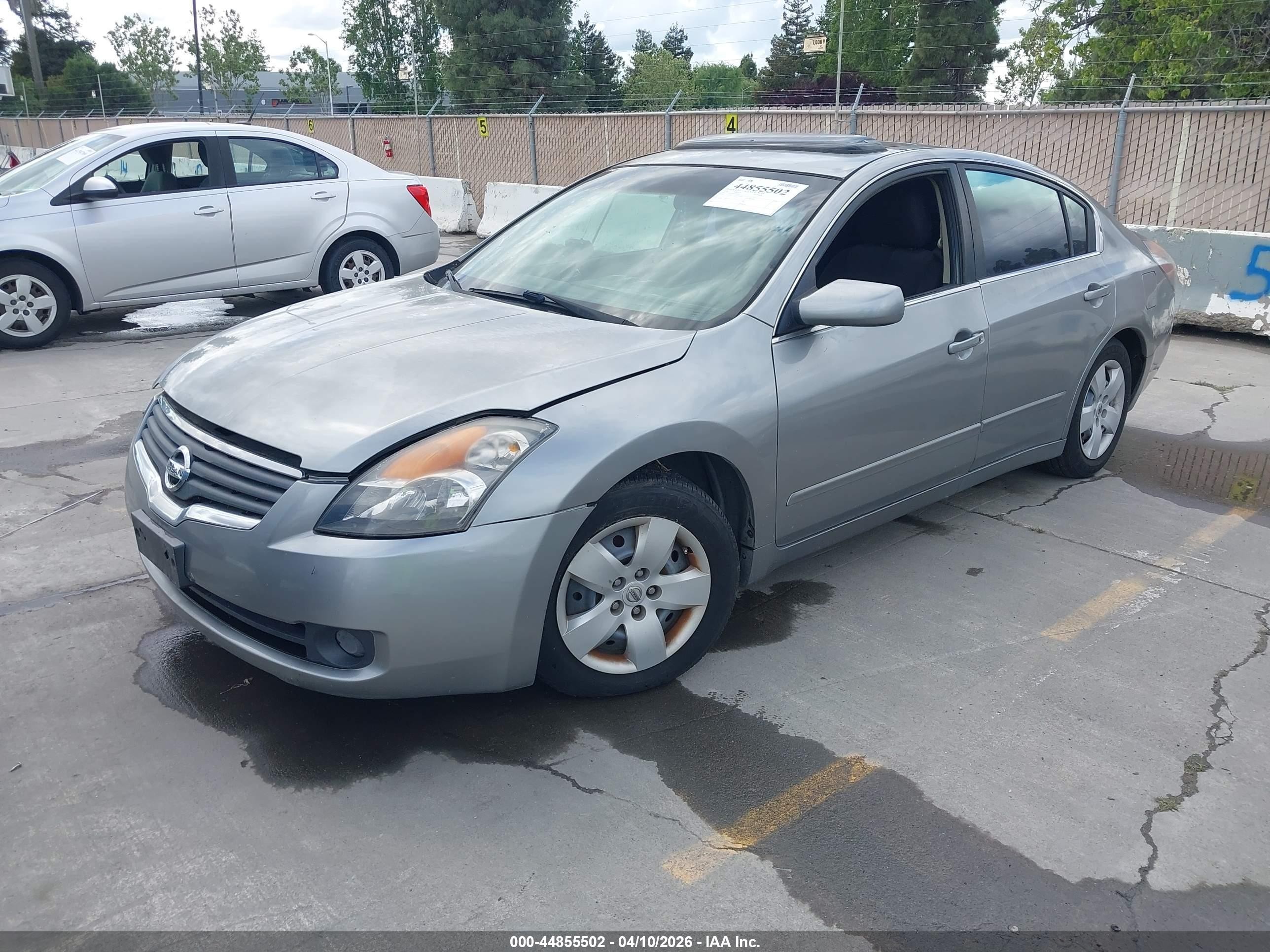 2008 Nissan Altima 2.5 S Gray vin: 1N4AL21E38N480654