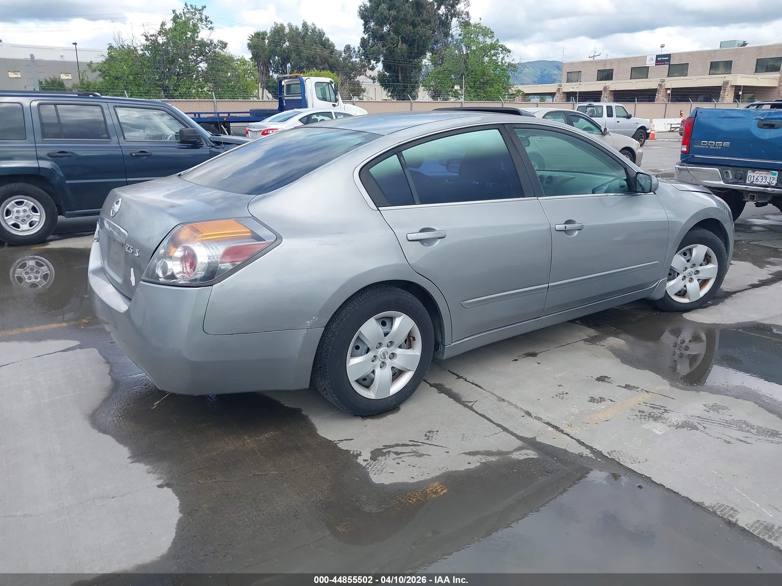 2008 Nissan Altima 2.5 S Gray vin: 1N4AL21E38N480654