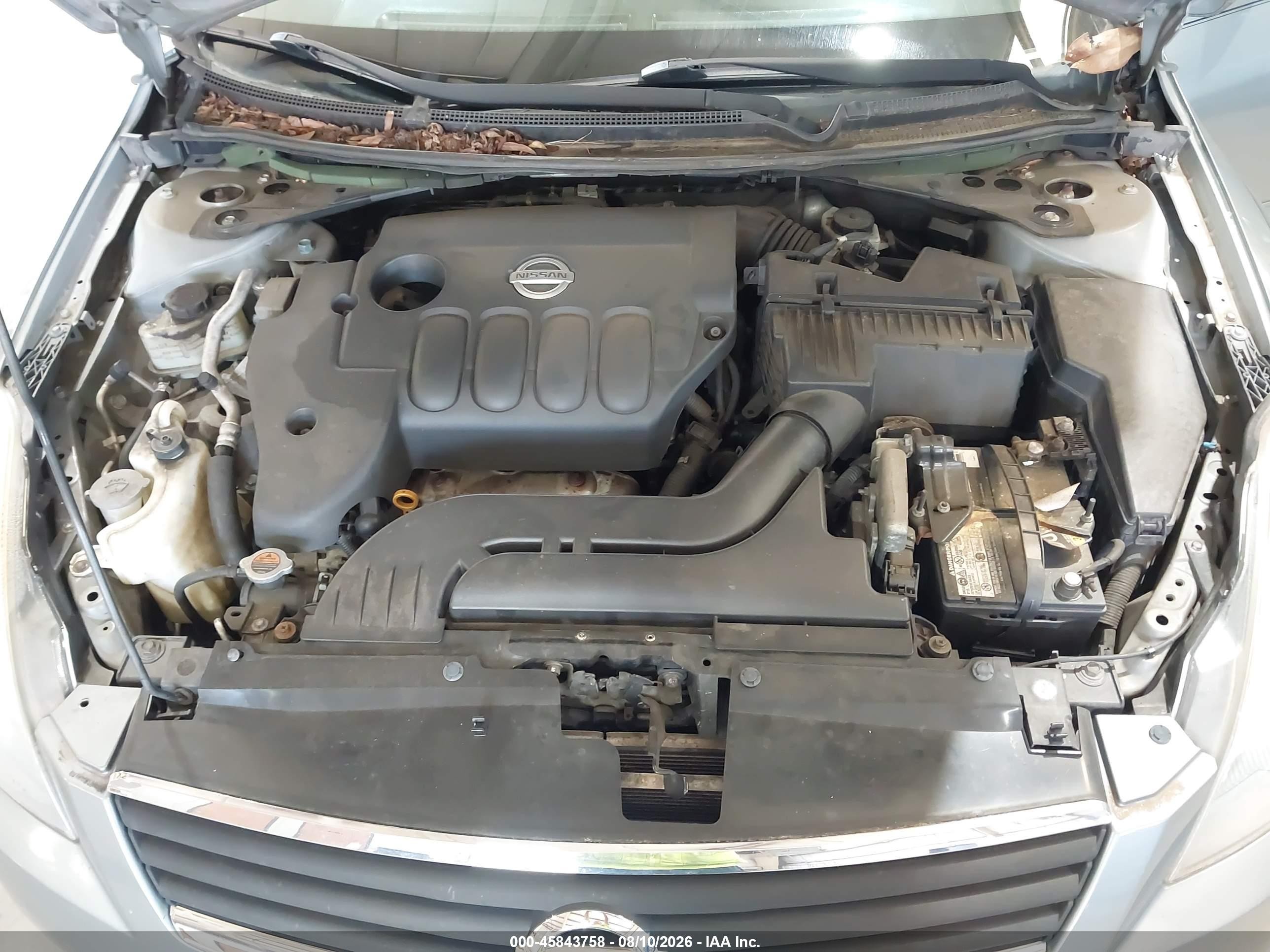 2008 Nissan Altima 2.5 S Gray vin: 1N4AL21E38N485613