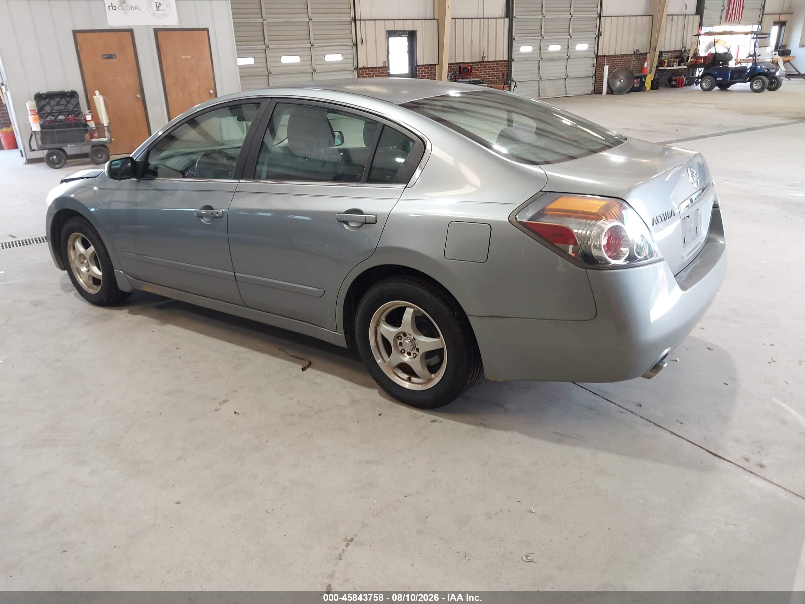 2008 Nissan Altima 2.5 S Gray vin: 1N4AL21E38N485613