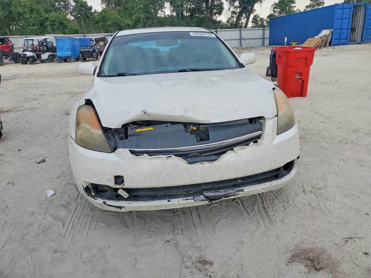 2008 Nissan Altima 2.5 White vin: 1N4AL21E38N551965
