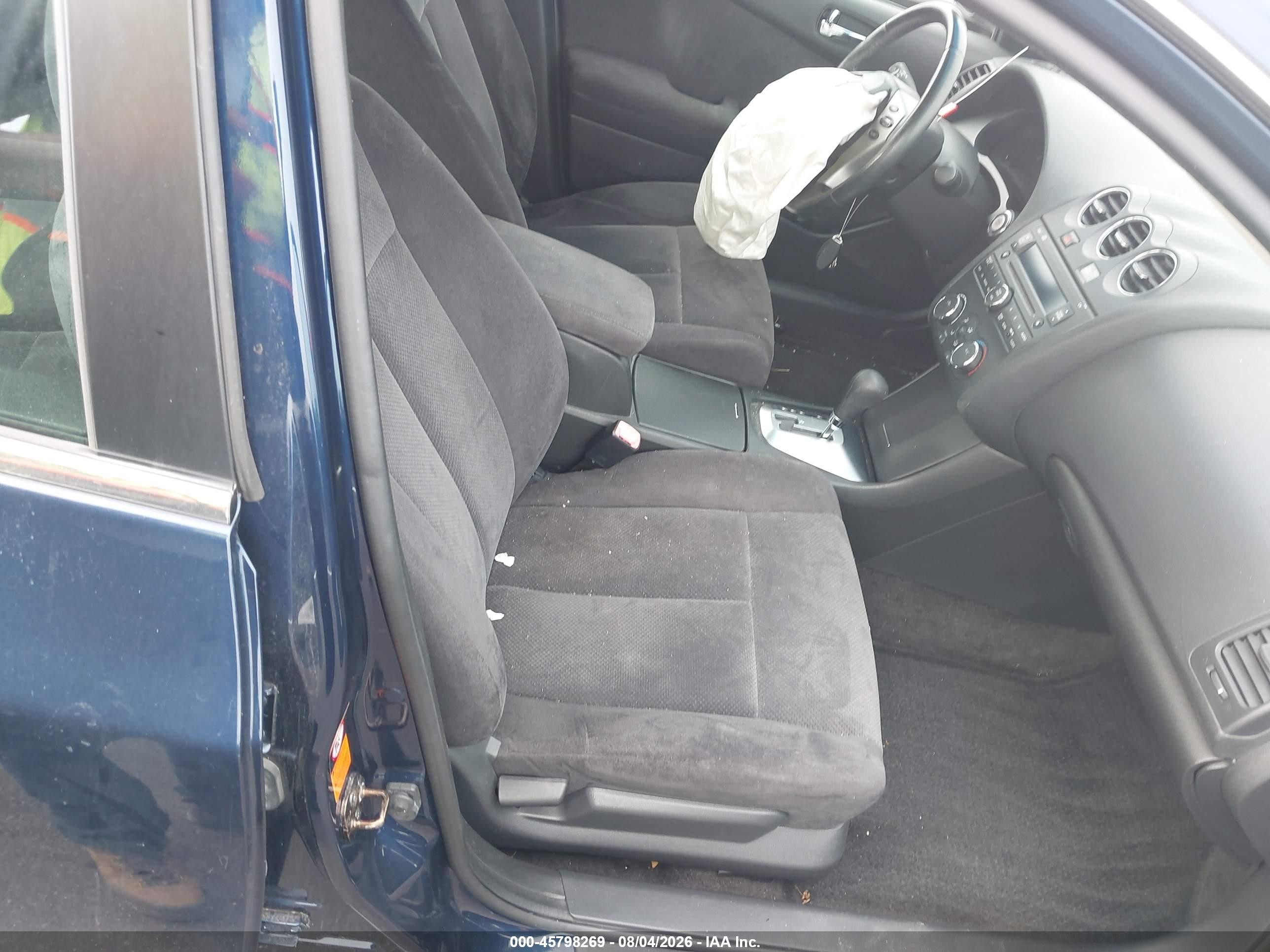 2009 Nissan Altima 2.5 S Синий vin: 1N4AL21E39C174423
