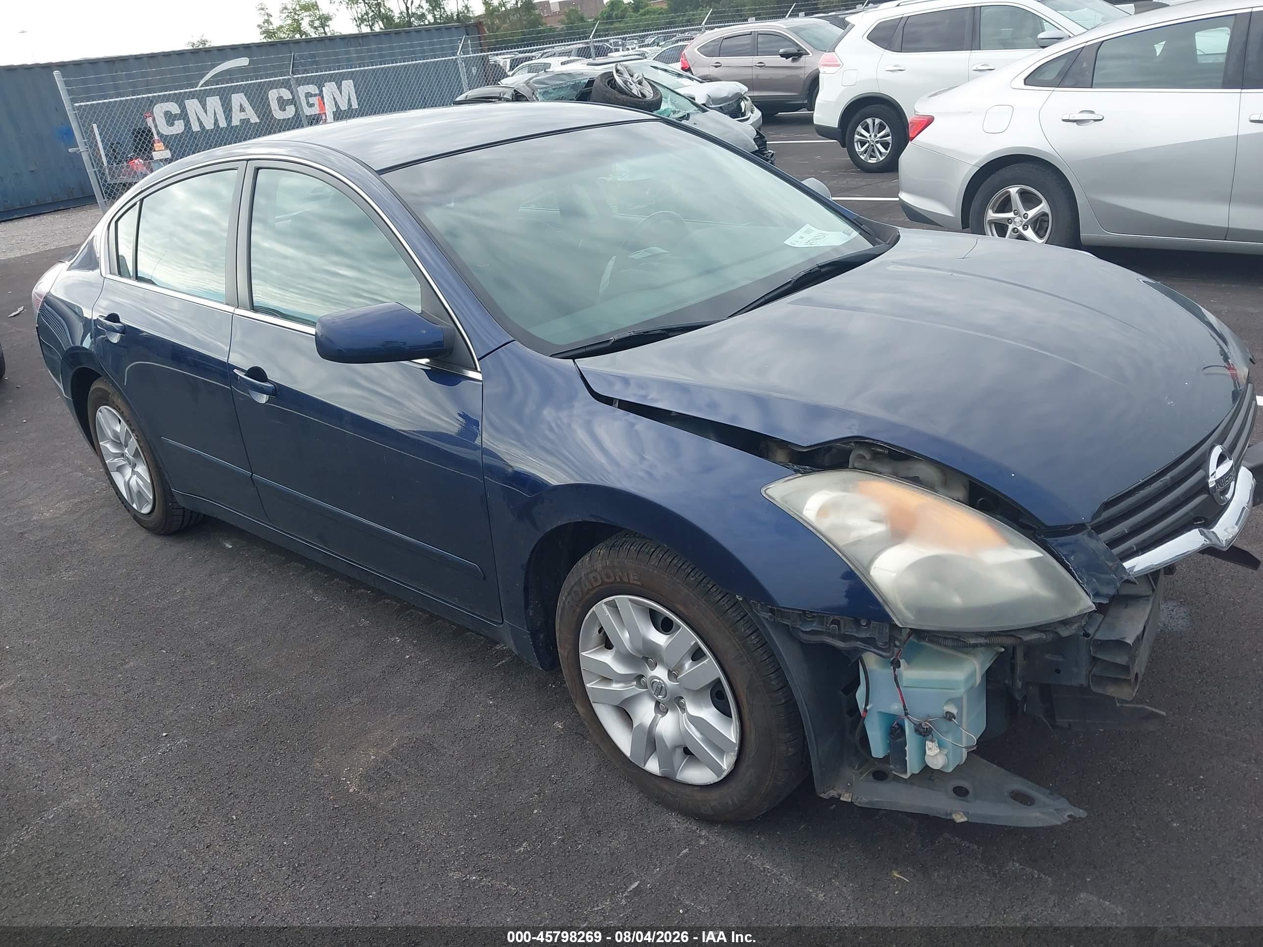 2009 Nissan Altima 2.5 S Синий vin: 1N4AL21E39C174423