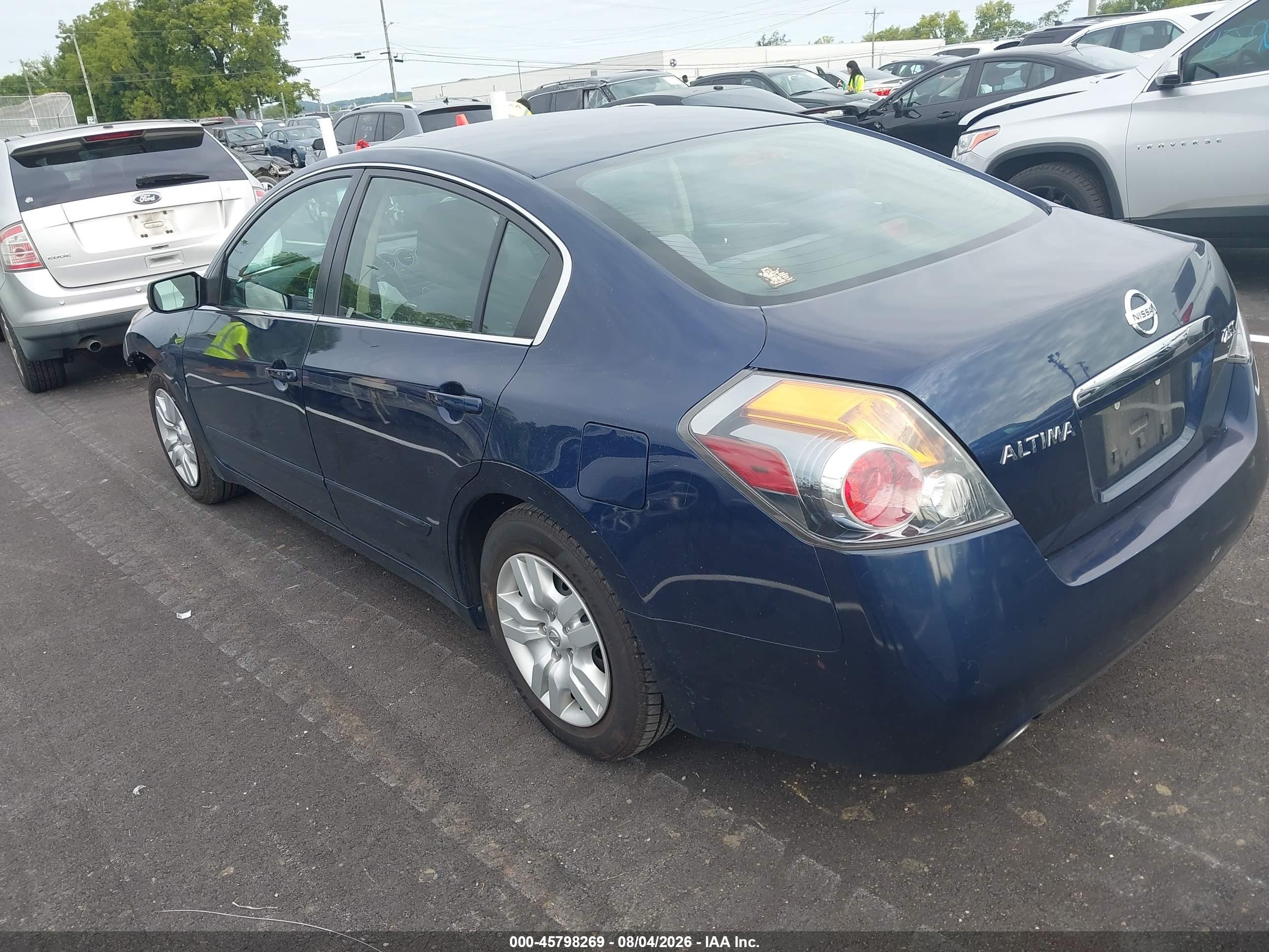 2009 Nissan Altima 2.5 S Синий vin: 1N4AL21E39C174423