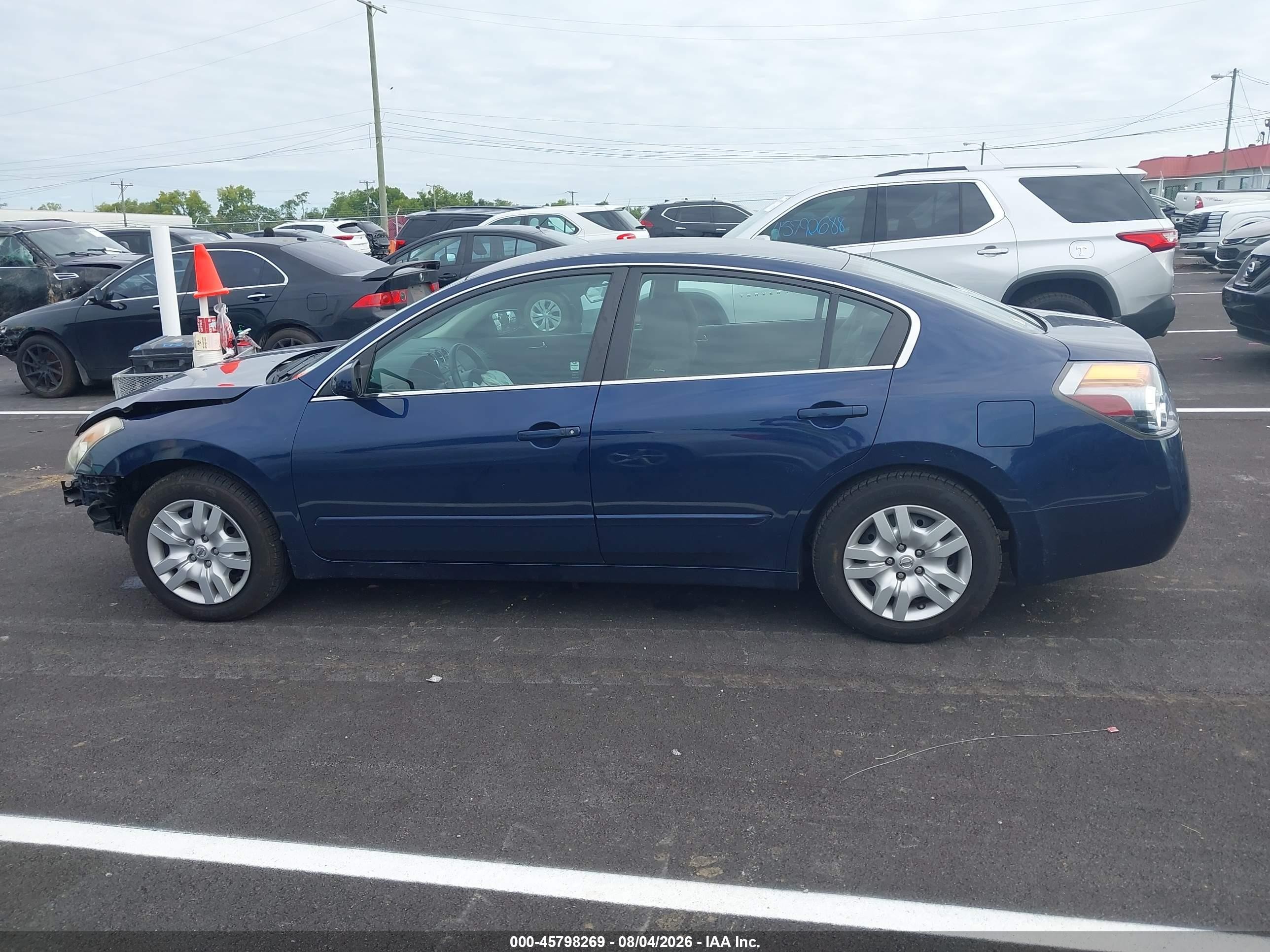 2009 Nissan Altima 2.5 S Синий vin: 1N4AL21E39C174423