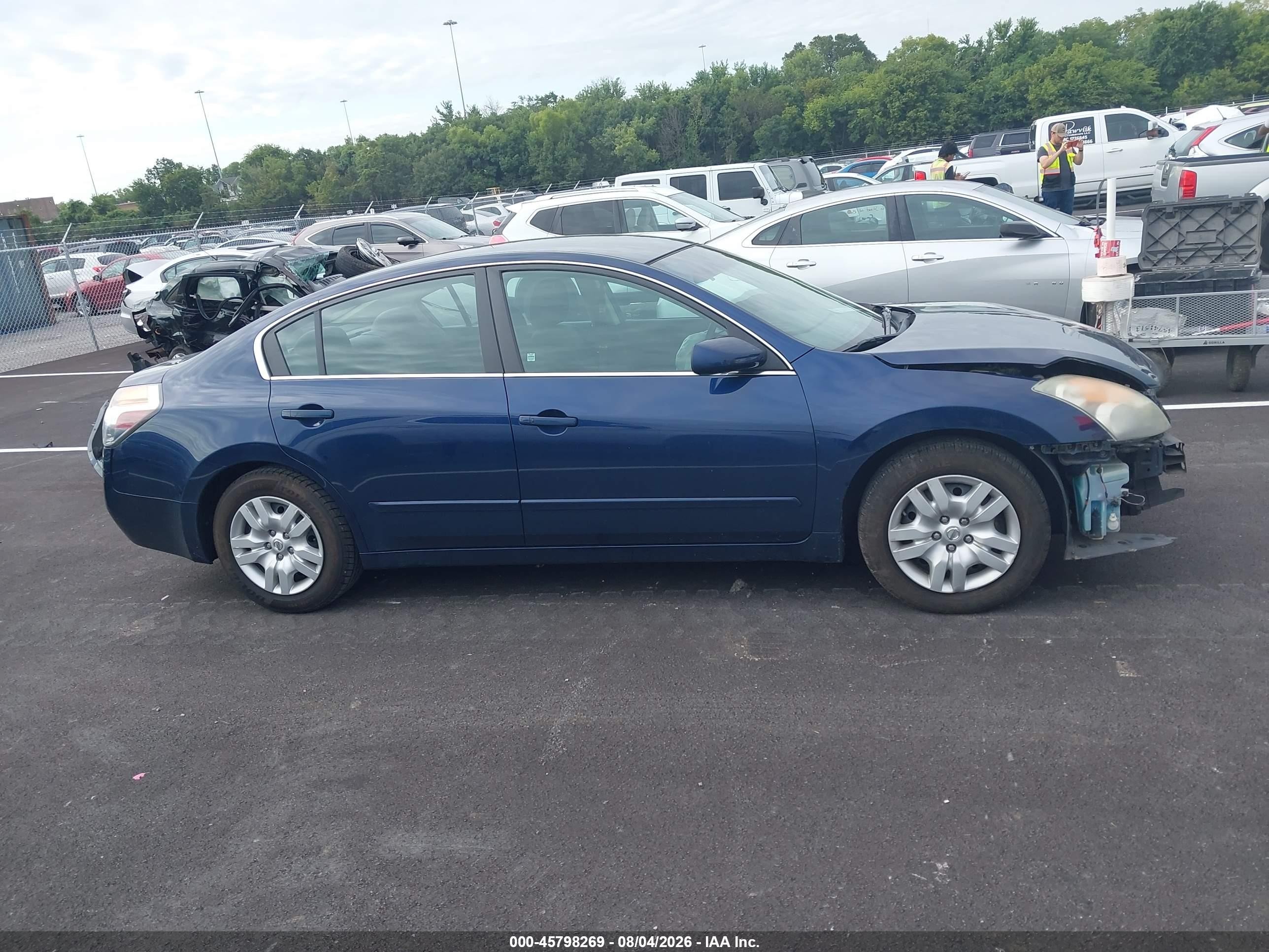 2009 Nissan Altima 2.5 S Синий vin: 1N4AL21E39C174423