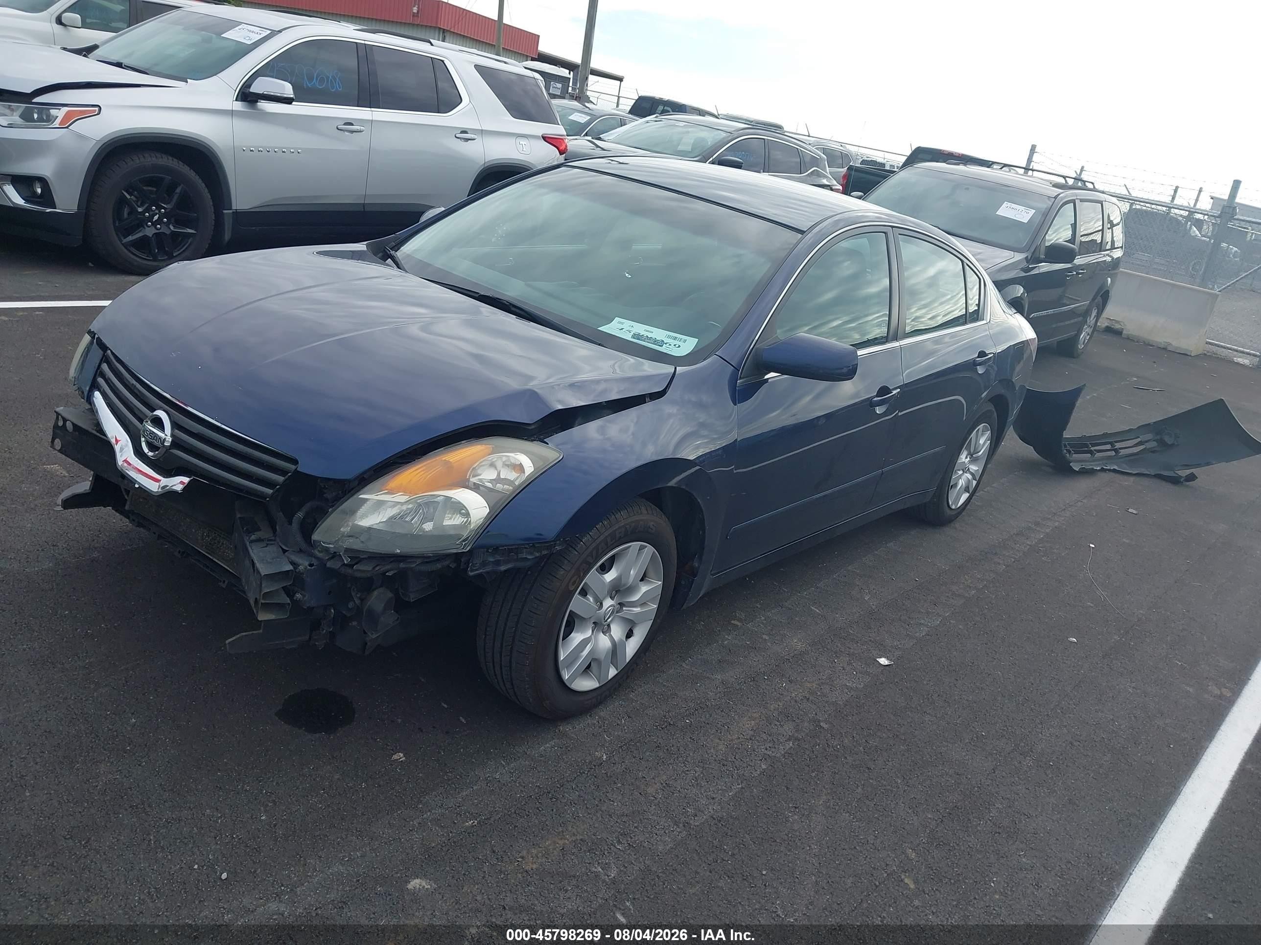 2009 Nissan Altima 2.5 S Синий vin: 1N4AL21E39C174423