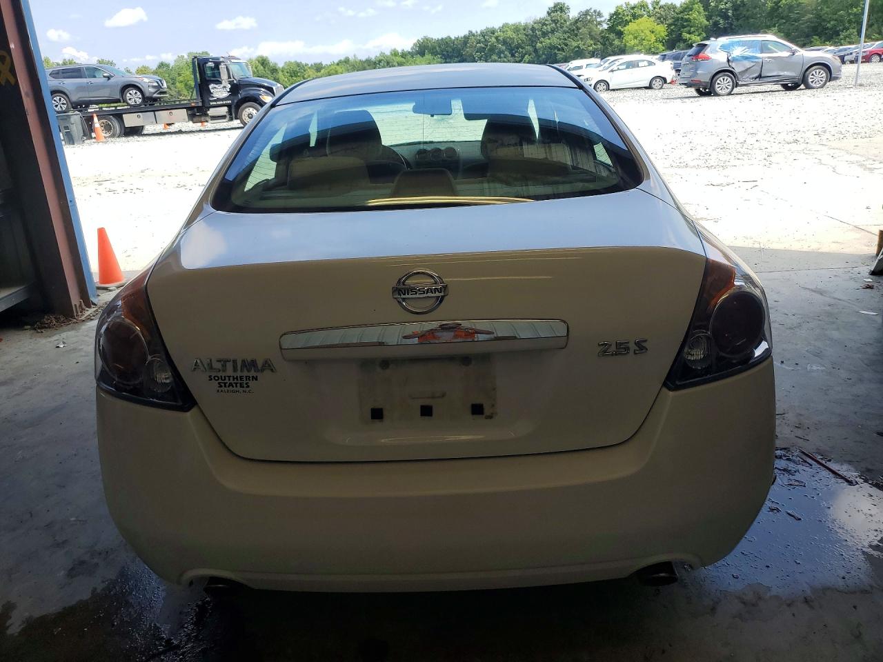 2009 Nissan Altima 2.5/2.5s White vin: 1N4AL21E39C187477