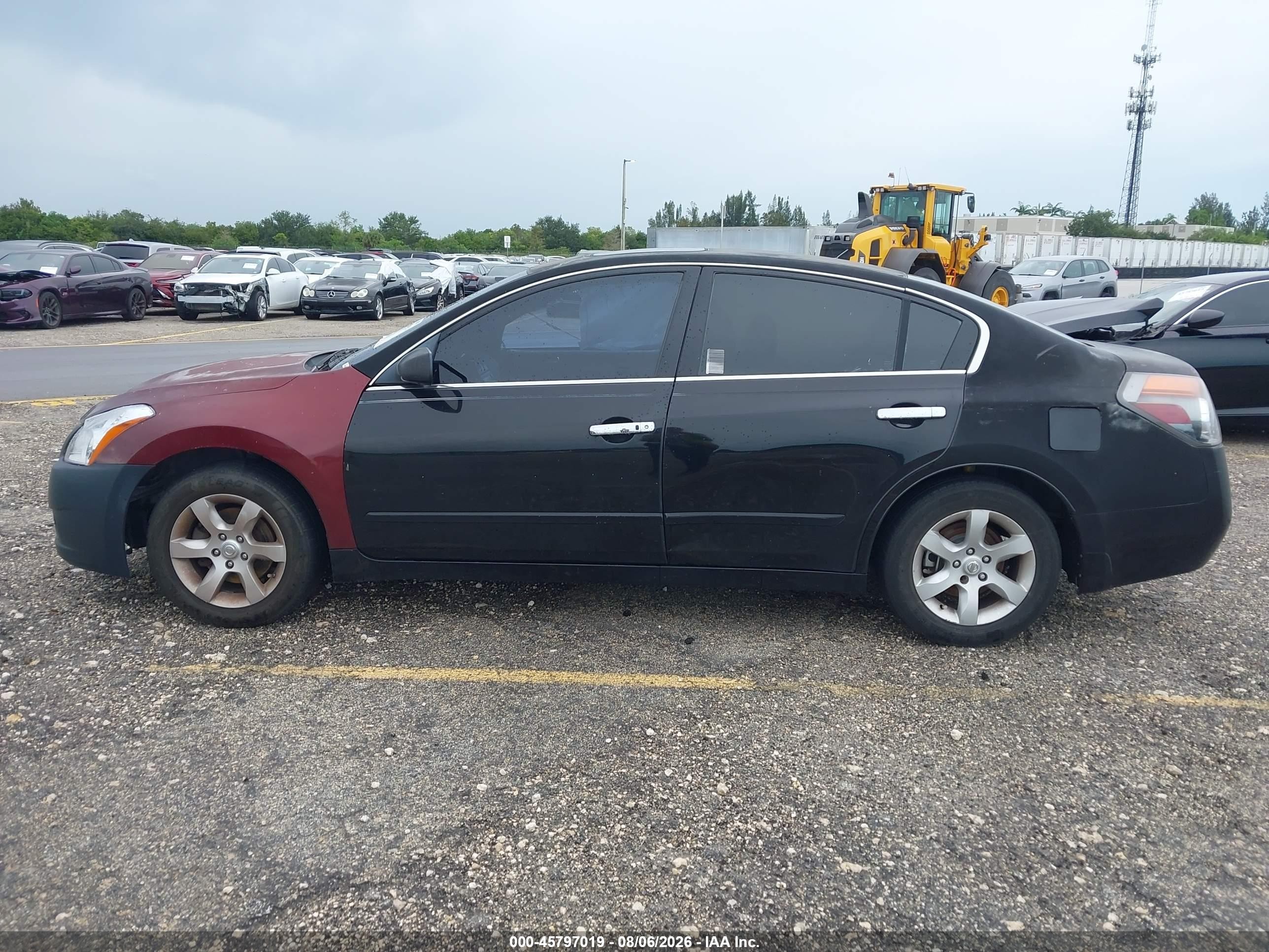 2009 Nissan Altima 2.5 S Black vin: 1N4AL21E39N408693