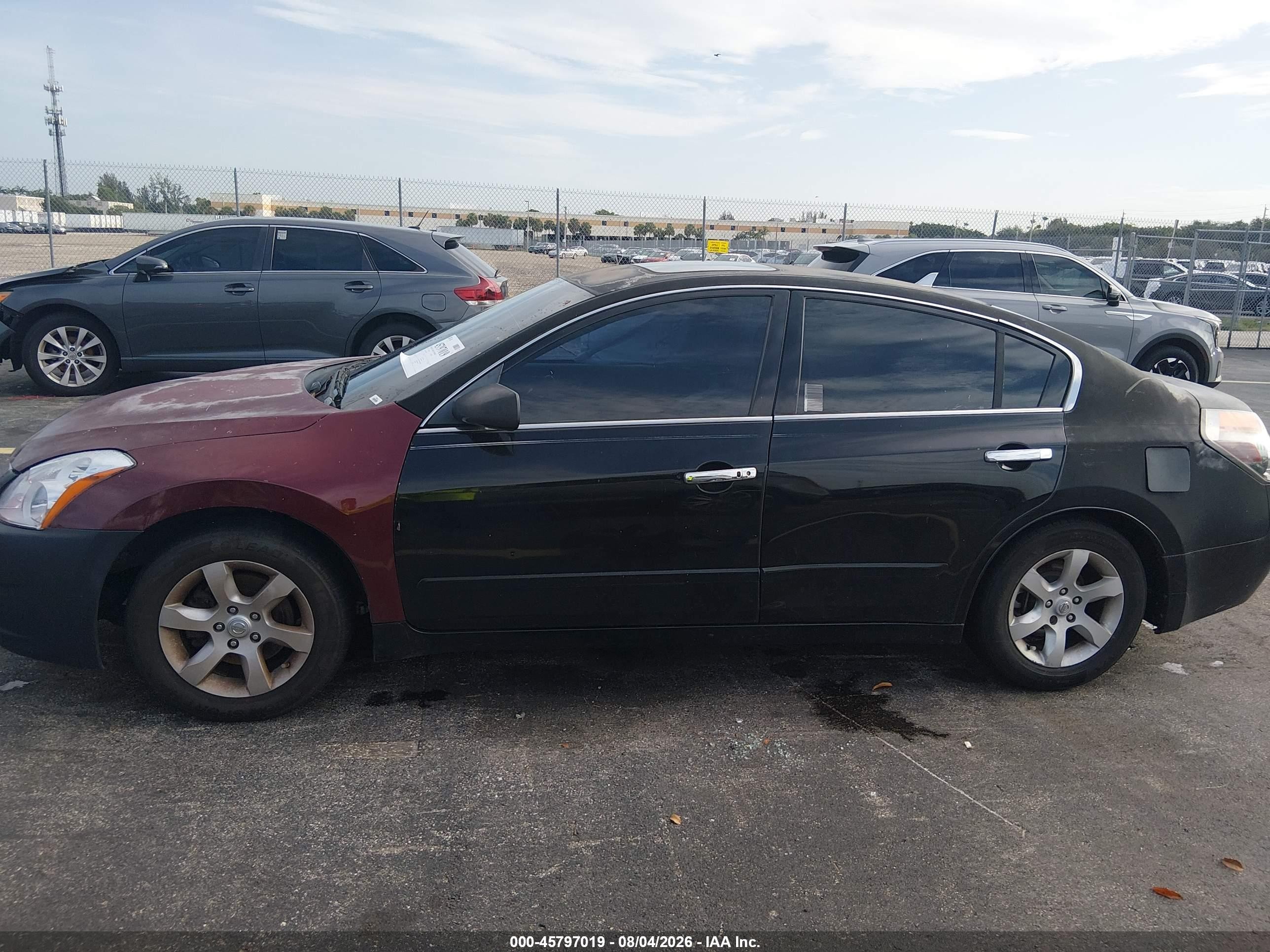 2009 Nissan Altima 2.5 S Black vin: 1N4AL21E39N408693