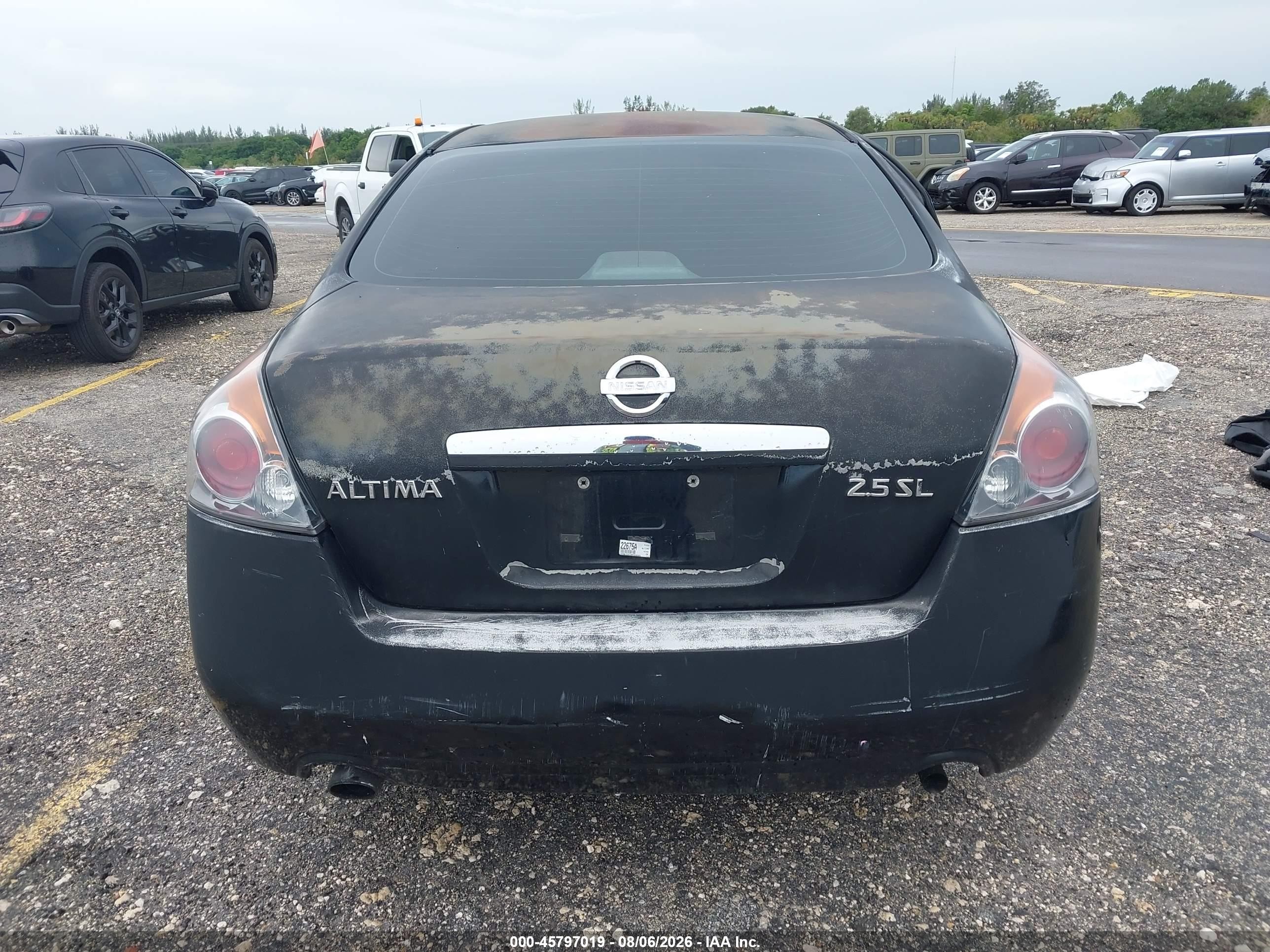 2009 Nissan Altima 2.5 S Black vin: 1N4AL21E39N408693