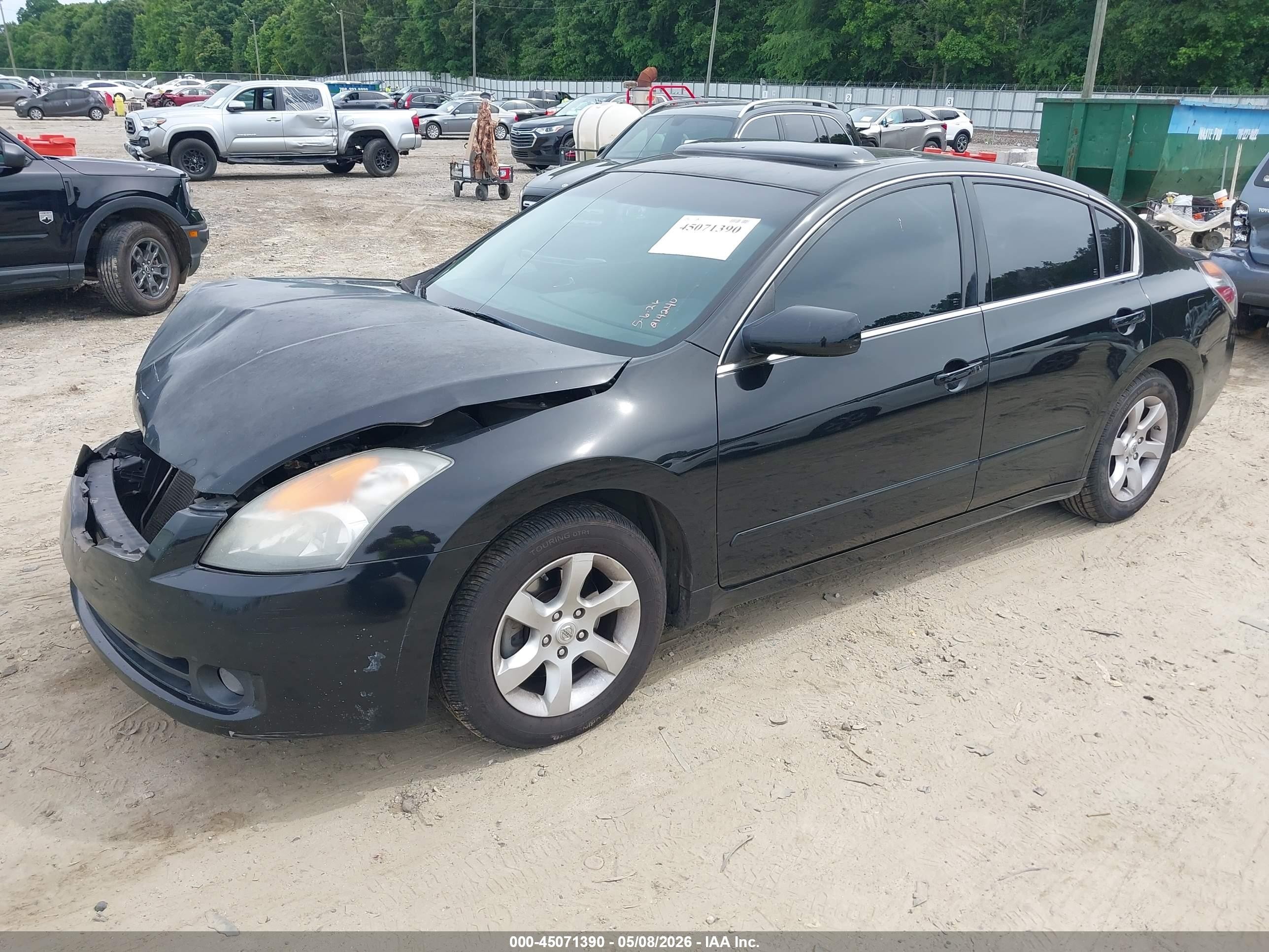 2009 Nissan Altima 2.5 S Черный vin: 1N4AL21E39N418530