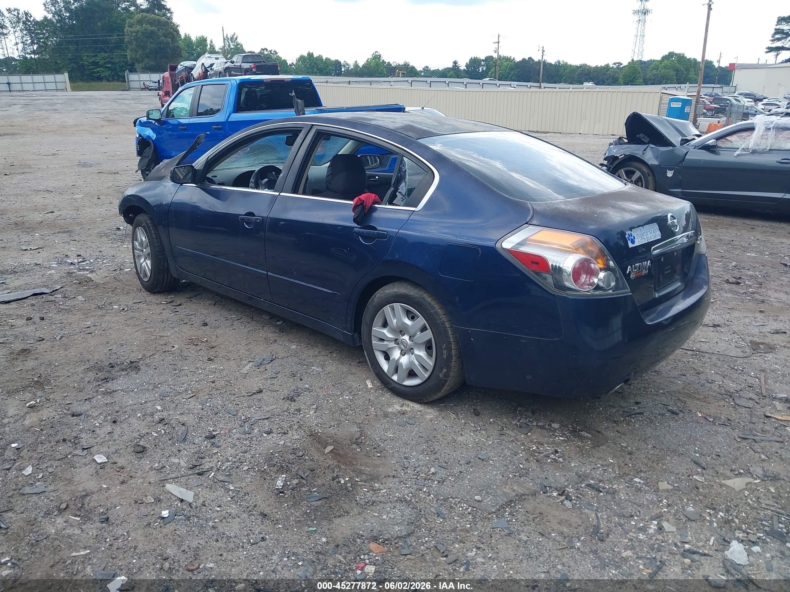 2009 Nissan Altima 2.5 S Синий vin: 1N4AL21E39N441502