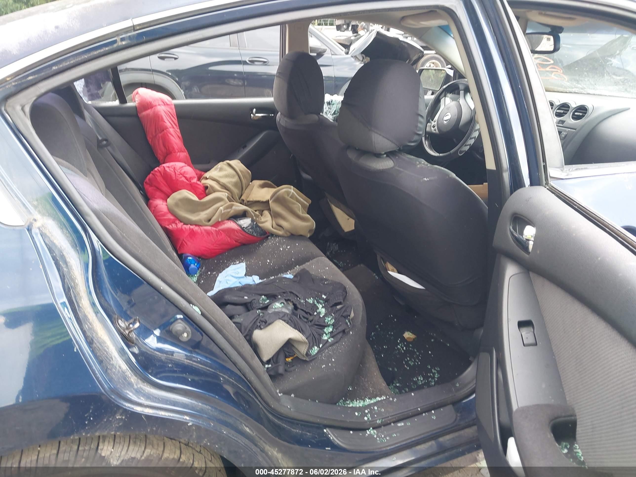 2009 Nissan Altima 2.5 S Синий vin: 1N4AL21E39N441502