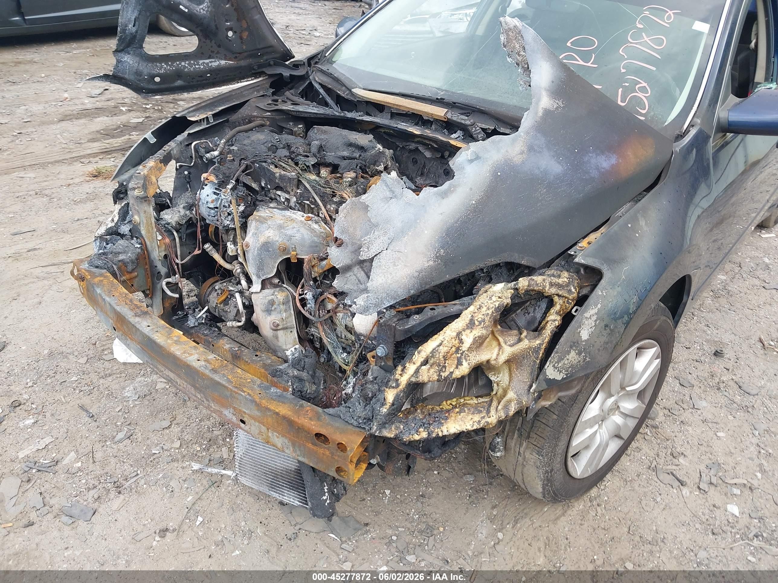 2009 Nissan Altima 2.5 S Синий vin: 1N4AL21E39N441502
