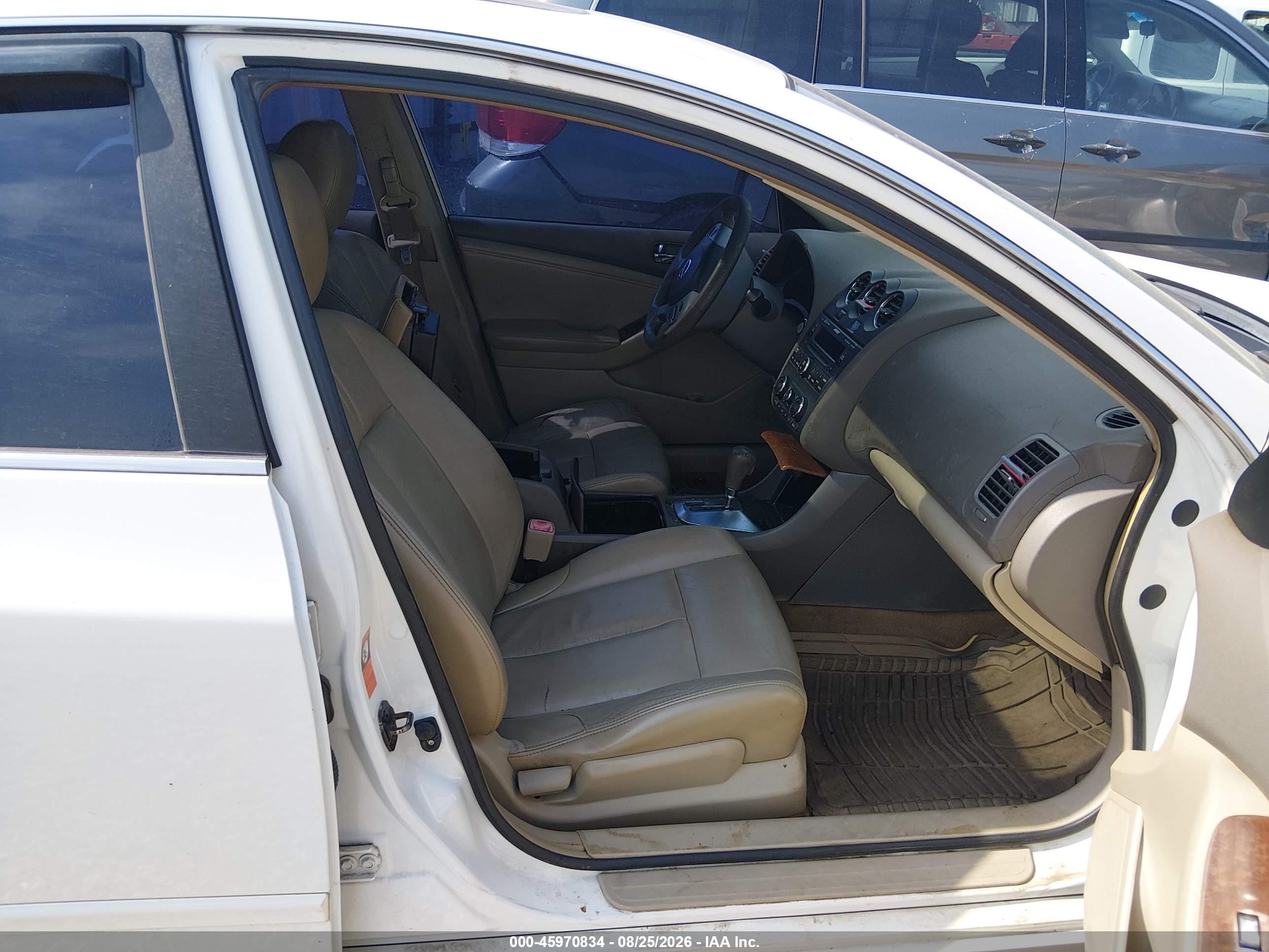 2009 Nissan Altima 2.5 S White vin: 1N4AL21E39N453682
