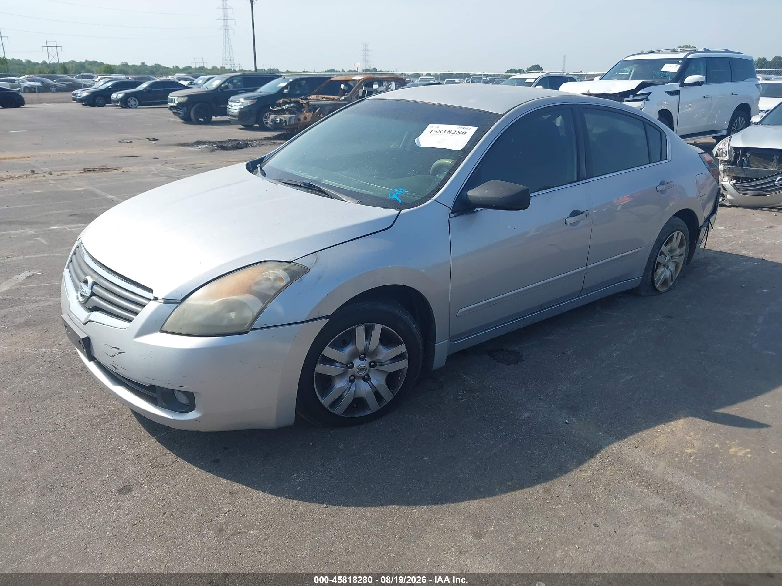 2009 Nissan Altima 2.5 S Silver vin: 1N4AL21E39N552387