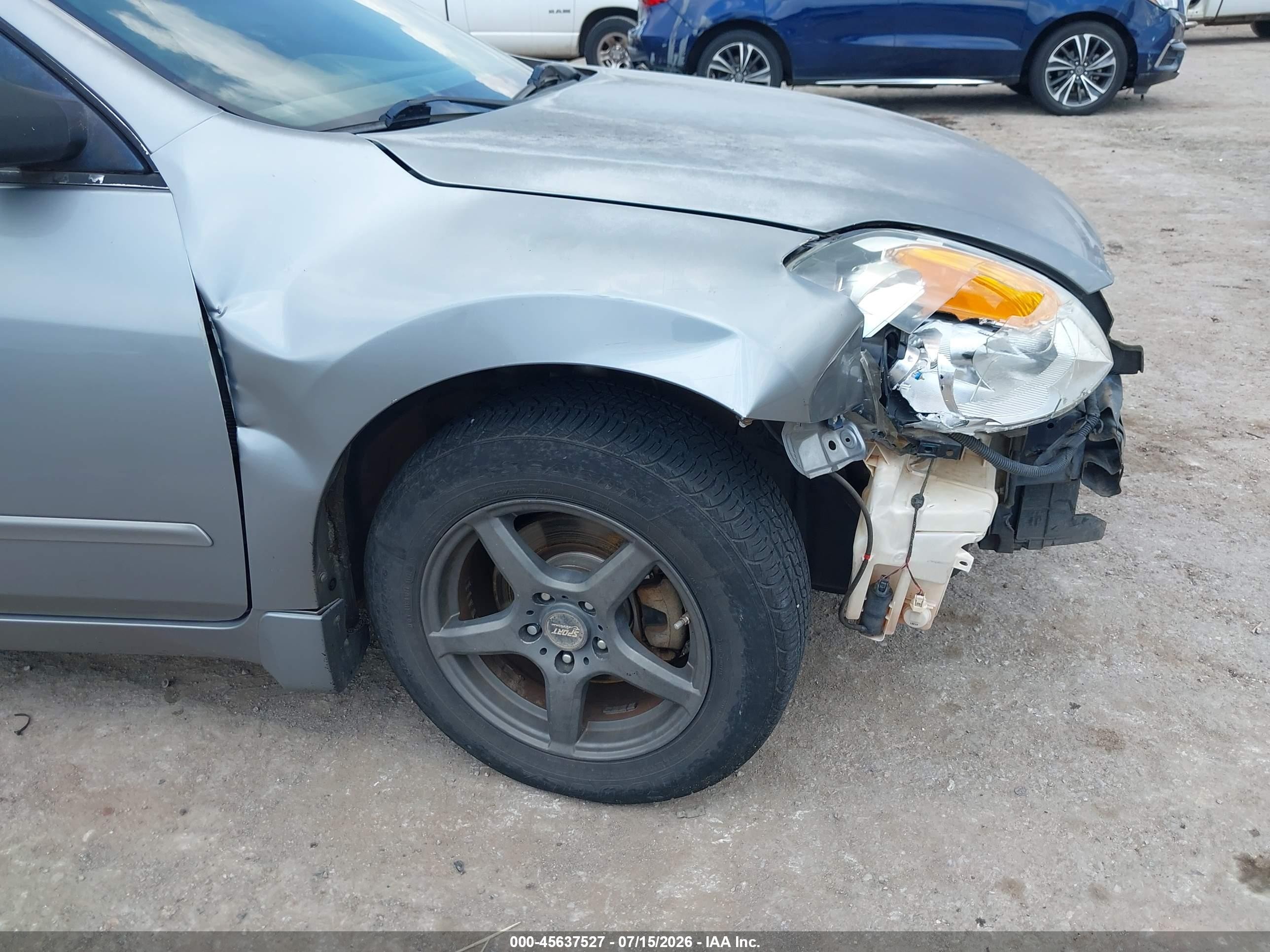 2007 Nissan Altima 2.5 S Серебряный vin: 1N4AL21E47C111635