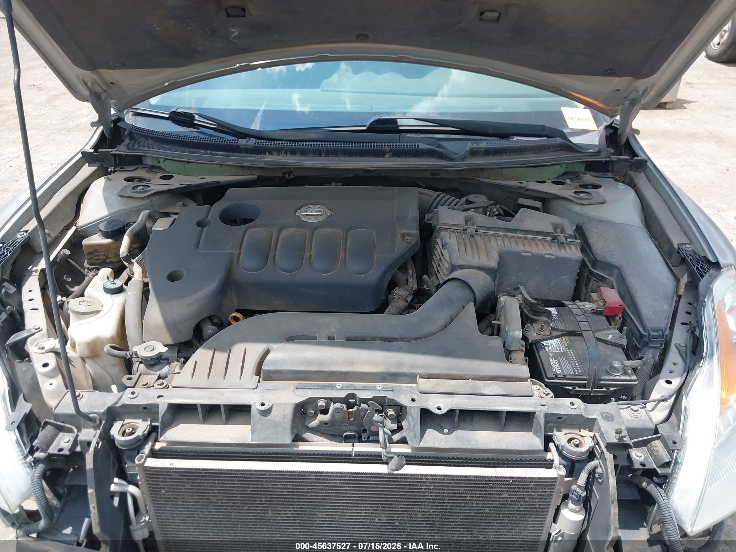 2007 Nissan Altima 2.5 S Серебряный vin: 1N4AL21E47C111635