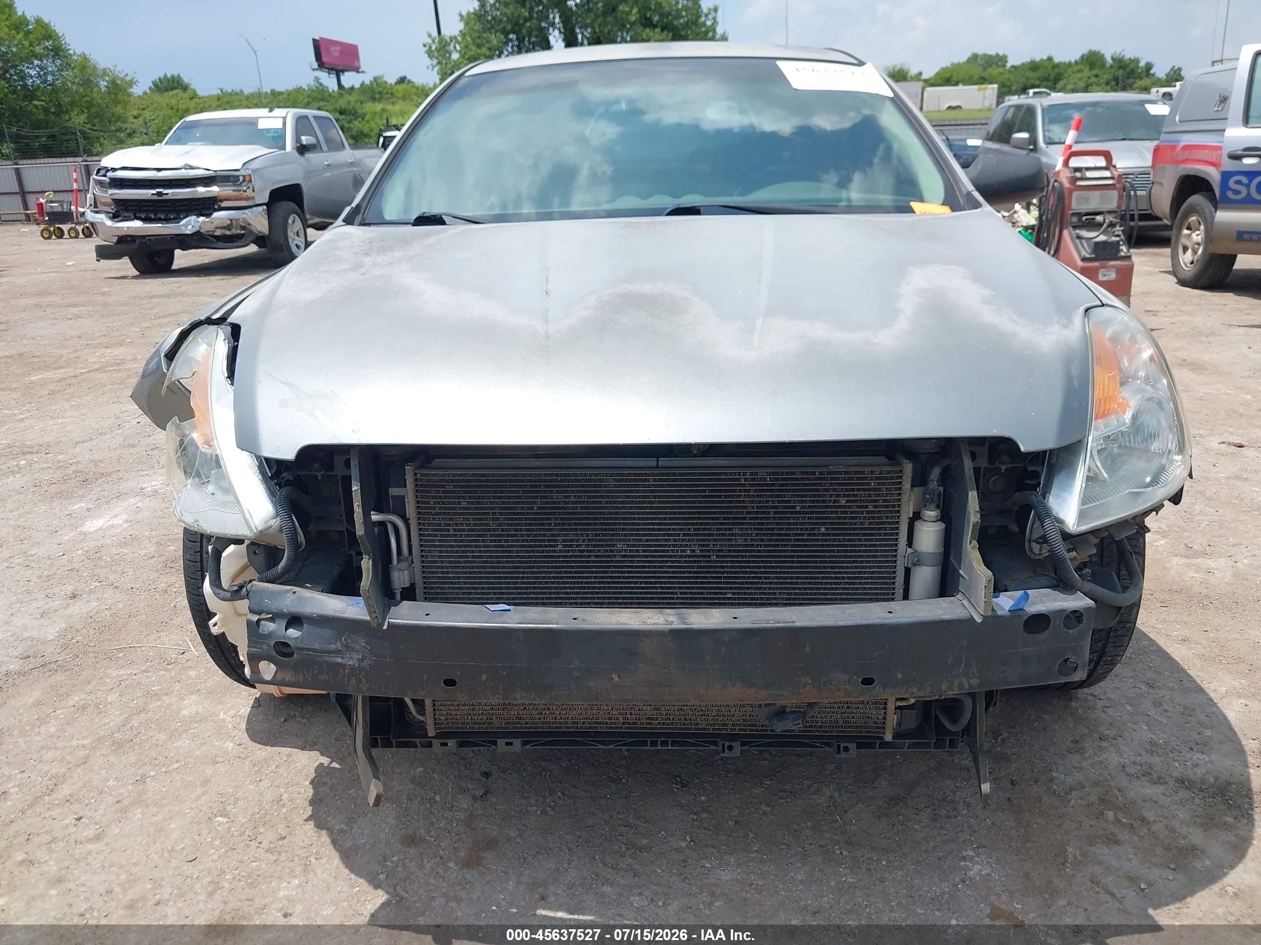 2007 Nissan Altima 2.5 S Серебряный vin: 1N4AL21E47C111635