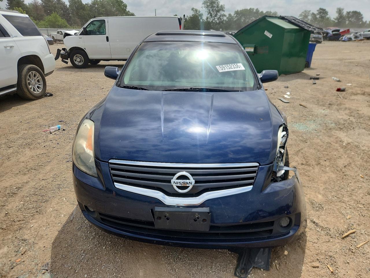 2007 Nissan Altima 2.5 Blue vin: 1N4AL21E47C134090