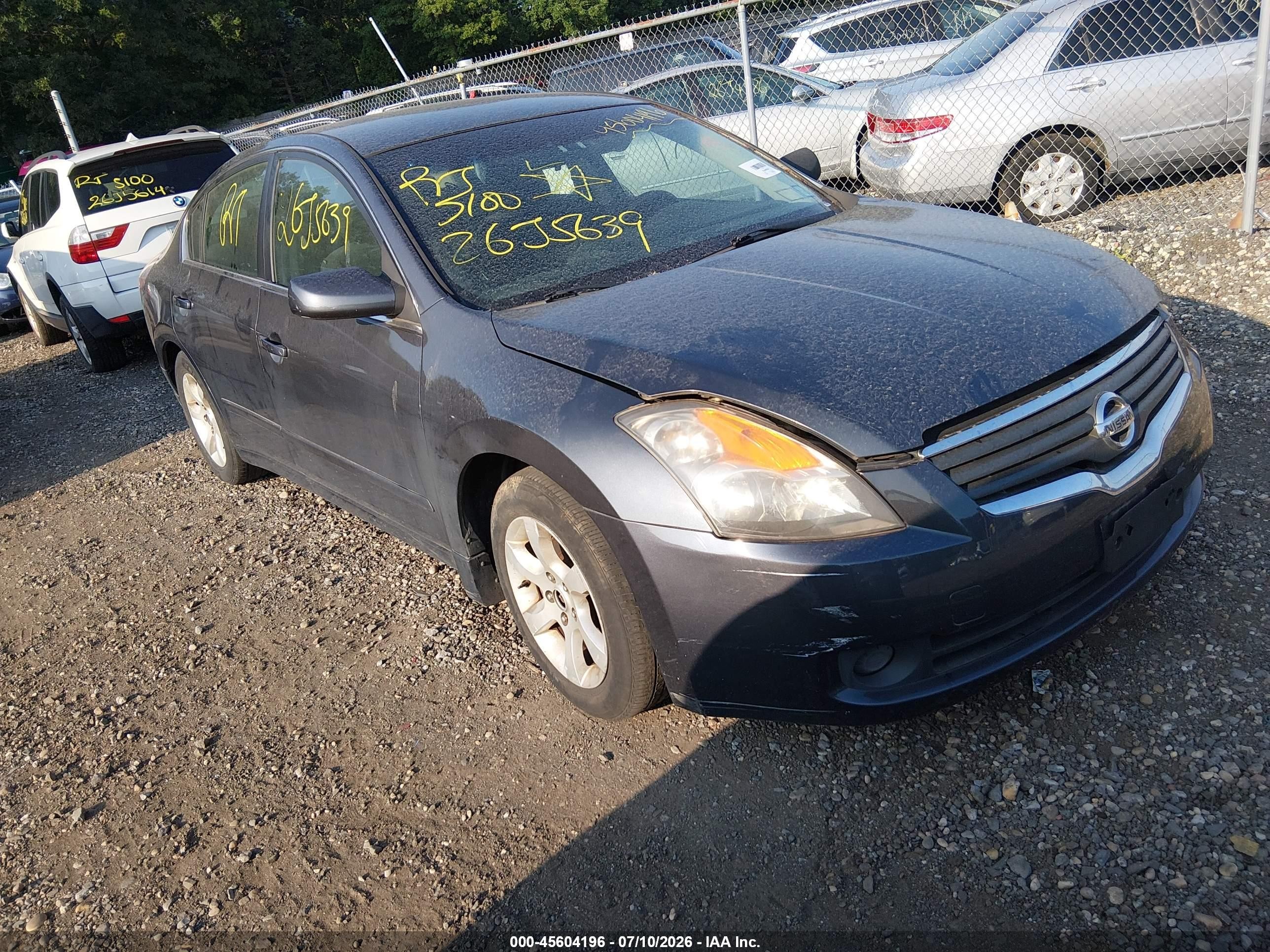 2007 Nissan Altima 2.5 S Синий vin: 1N4AL21E47C201089