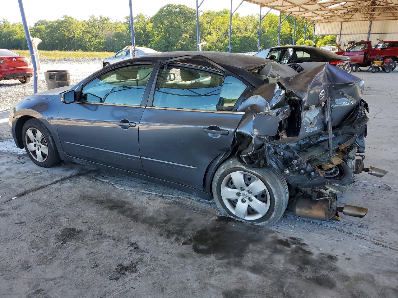 2007 Nissan Altima 2.5 Gray vin: 1N4AL21E47C205451