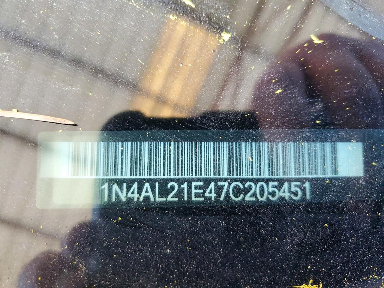 2007 Nissan Altima 2.5 Gray vin: 1N4AL21E47C205451