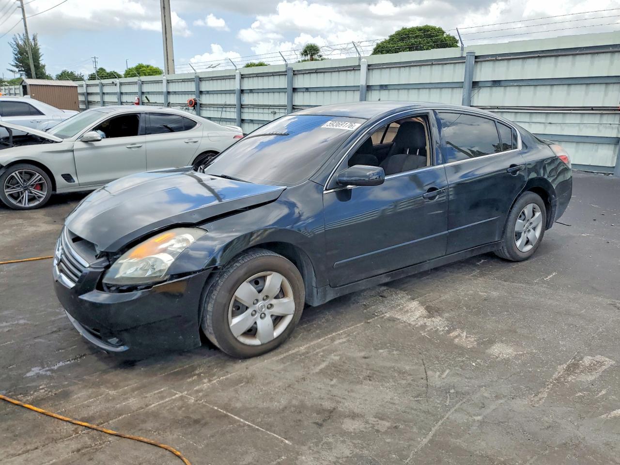 2007 Nissan Altima 2.5/2.5s Black vin: 1N4AL21E47C210567