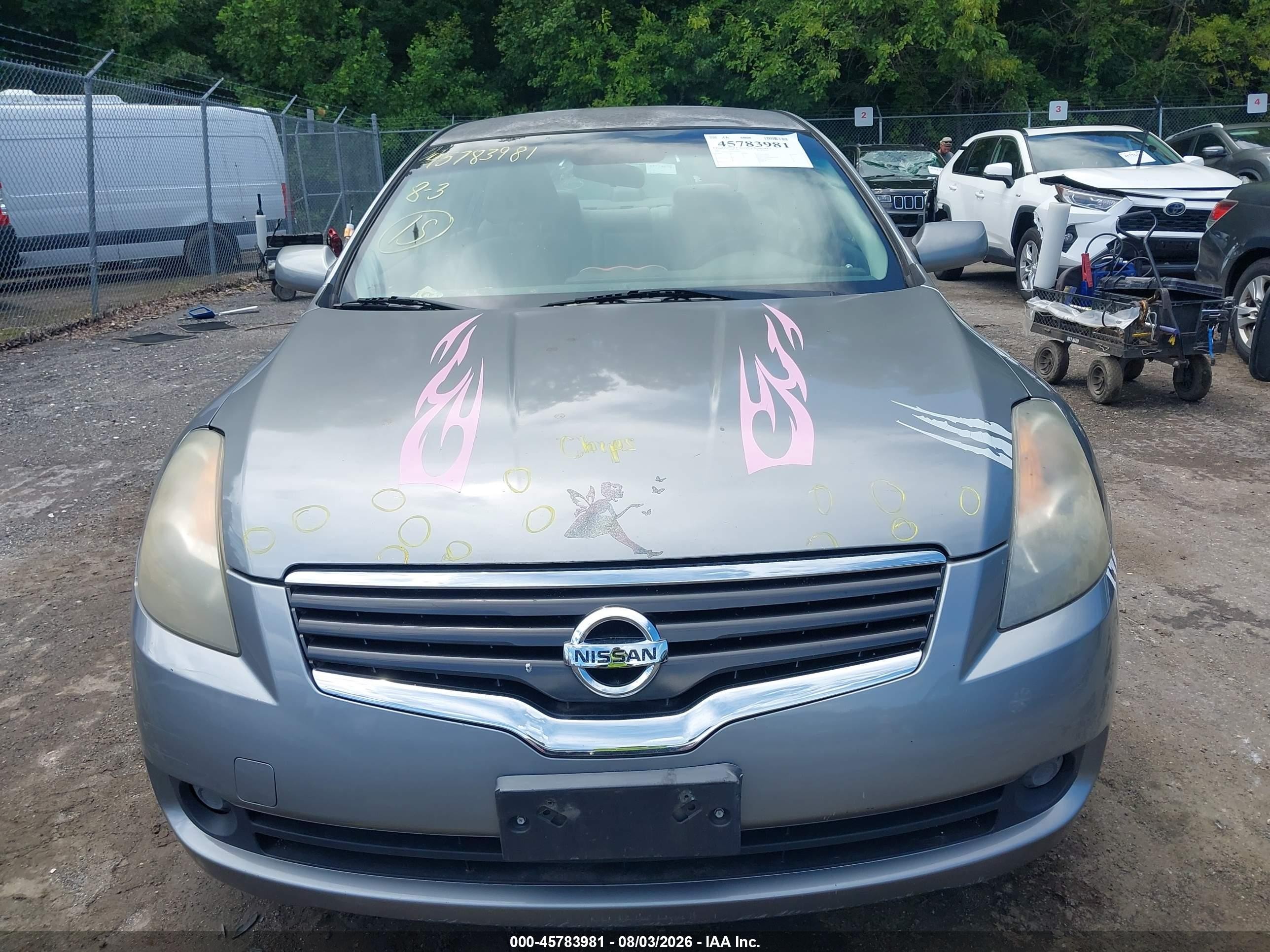 2007 Nissan Altima 2.5 S Серебряный vin: 1N4AL21E47C214313
