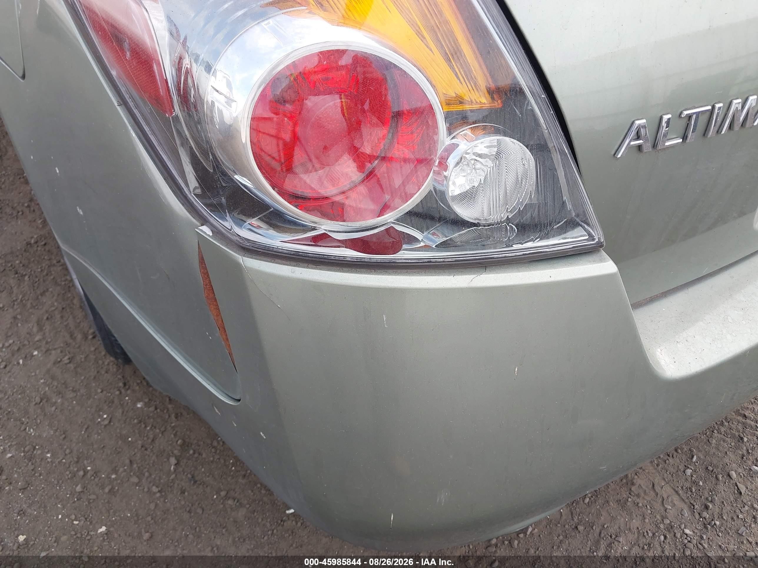 2007 Nissan Altima 2.5 S Green vin: 1N4AL21E47C217051