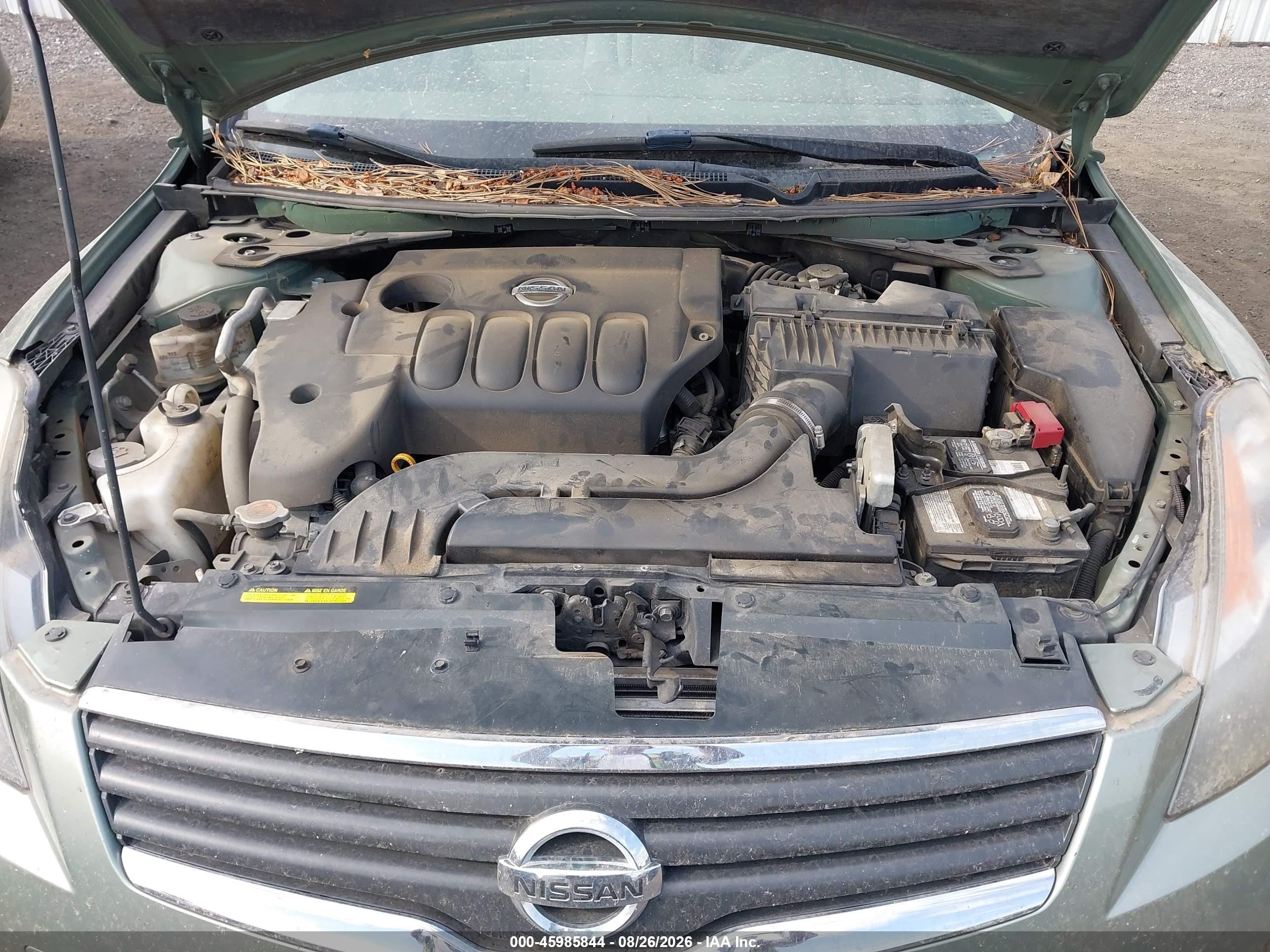 2007 Nissan Altima 2.5 S Green vin: 1N4AL21E47C217051
