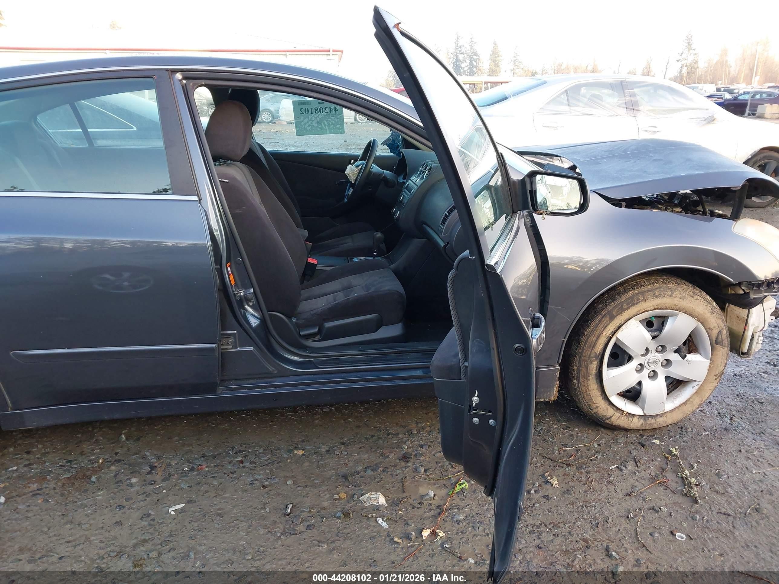 2007 Nissan Altima 2.5 S Gray vin: 1N4AL21E47C229104
