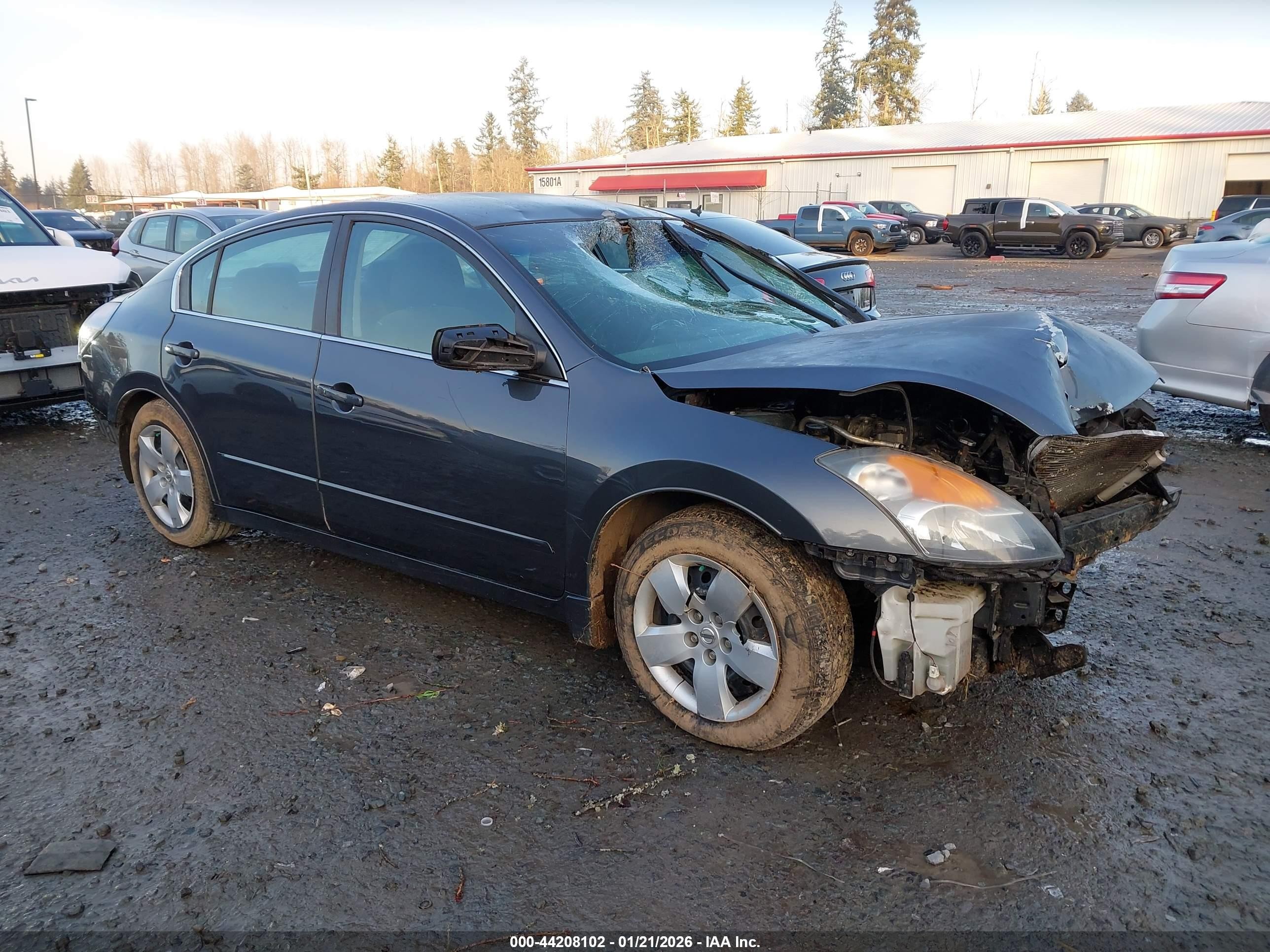 2007 Nissan Altima 2.5 S Gray vin: 1N4AL21E47C229104