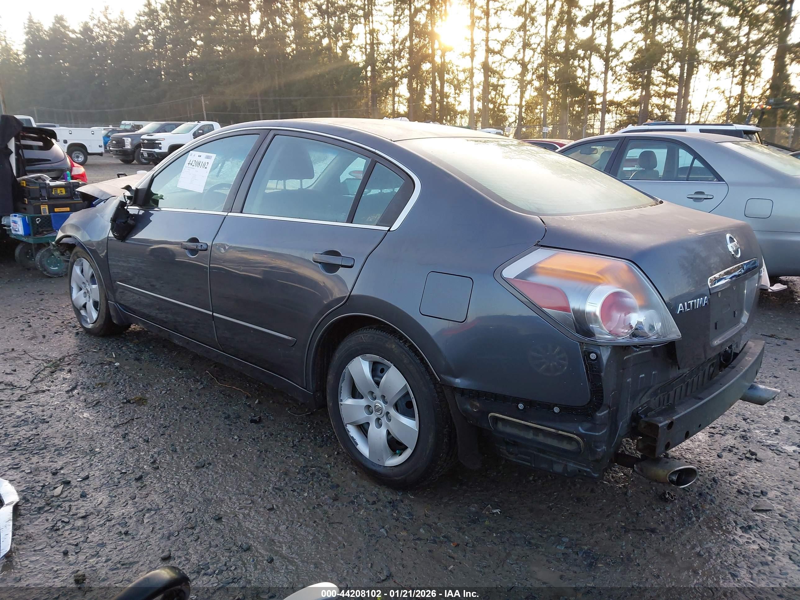 2007 Nissan Altima 2.5 S Gray vin: 1N4AL21E47C229104