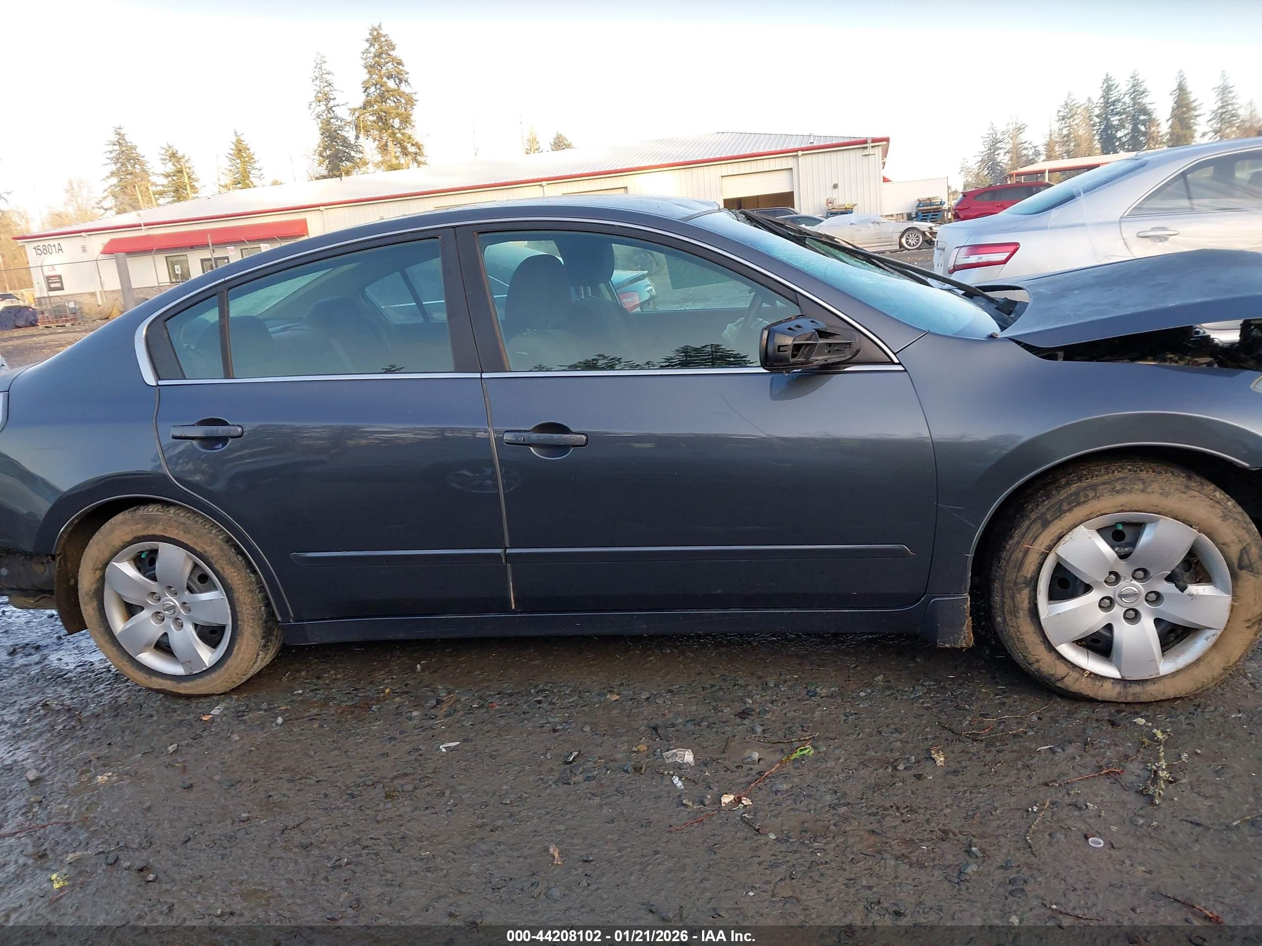 2007 Nissan Altima 2.5 S Gray vin: 1N4AL21E47C229104