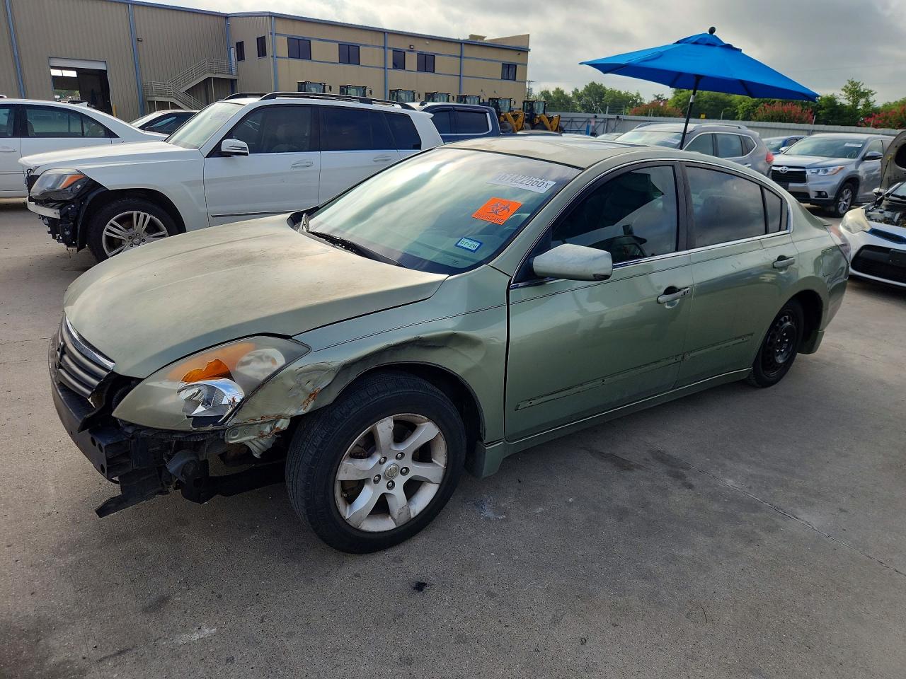 2007 Nissan Altima 2.5/2.5s Green vin: 1N4AL21E47N416136