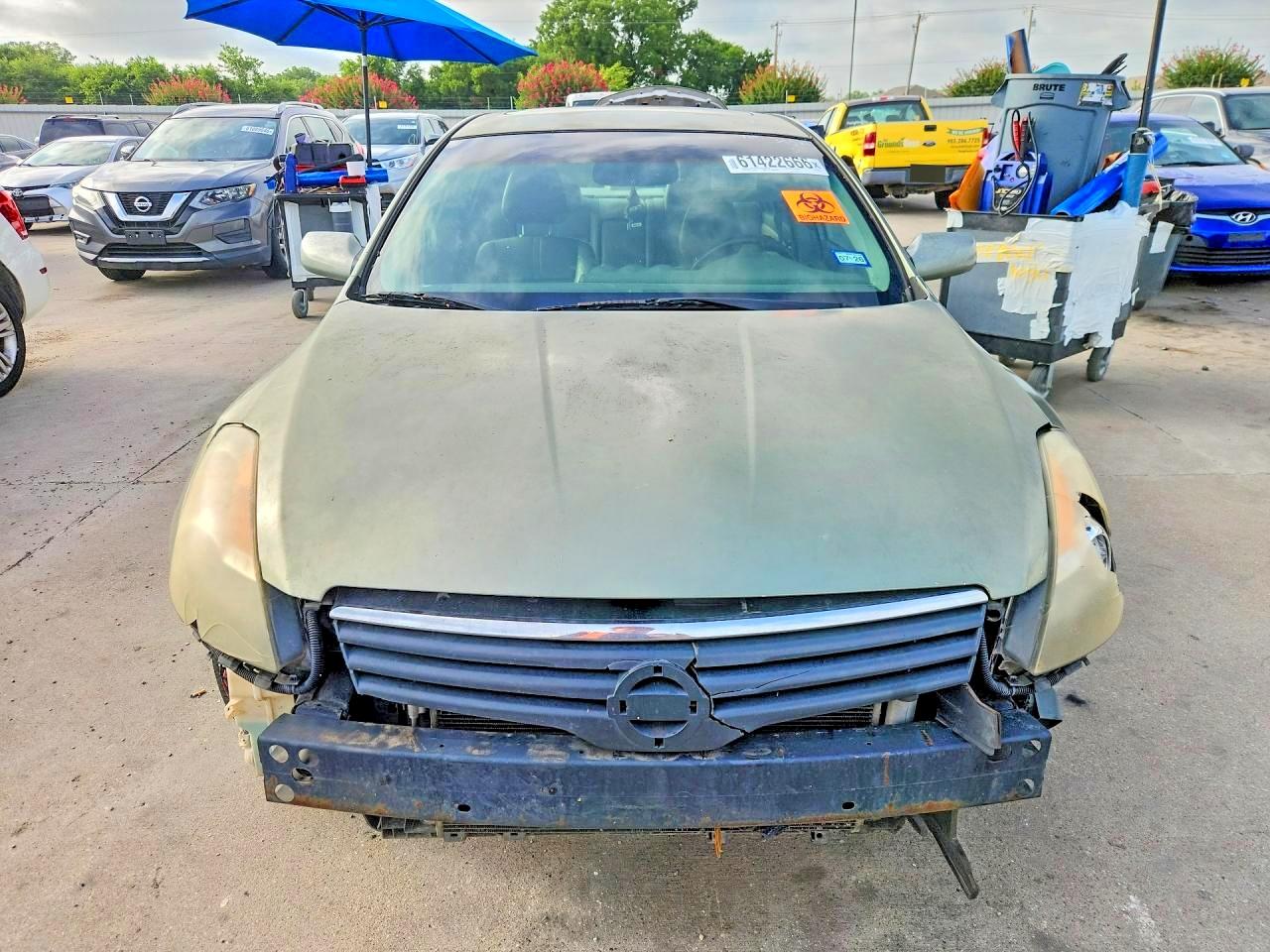 2007 Nissan Altima 2.5/2.5s Green vin: 1N4AL21E47N416136