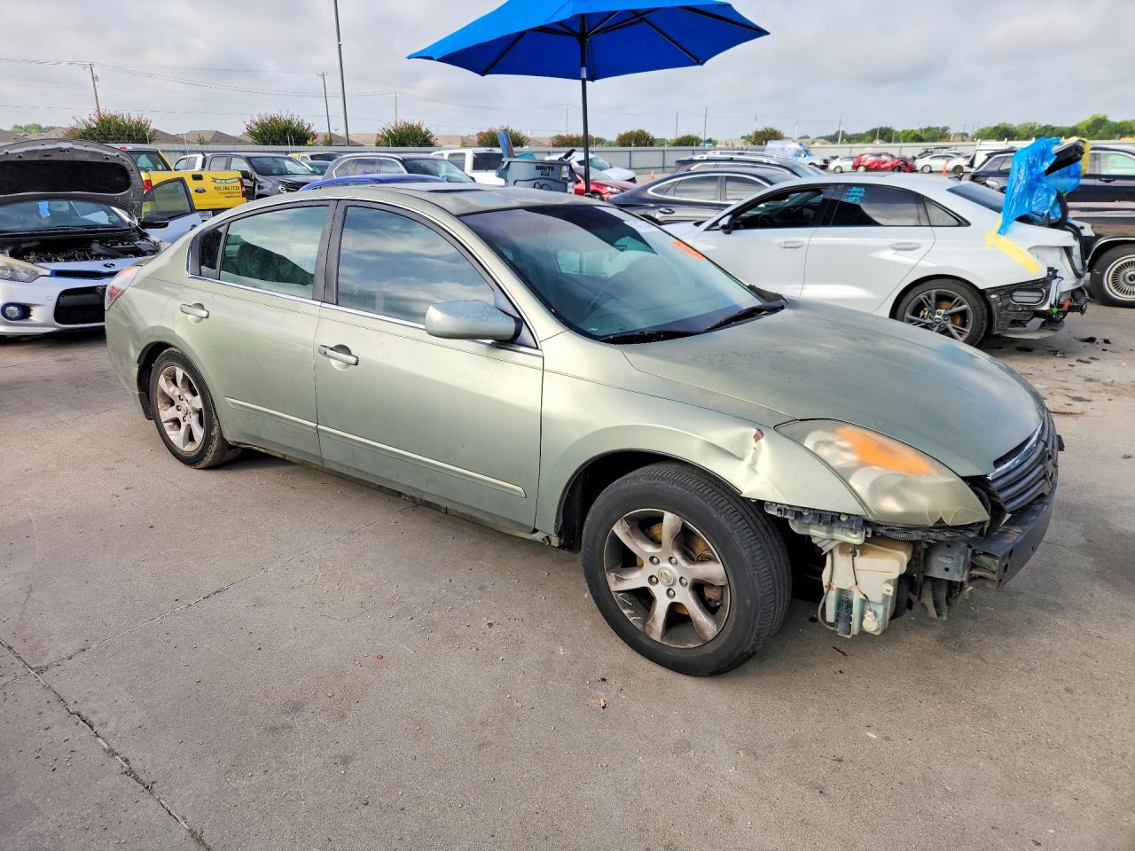 2007 Nissan Altima 2.5/2.5s Green vin: 1N4AL21E47N416136