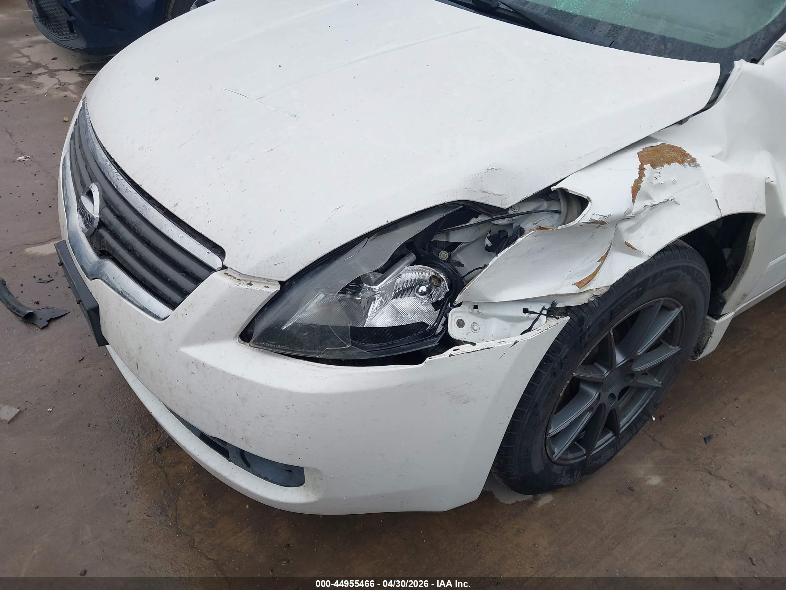 2007 Nissan Altima 2.5 S Белый vin: 1N4AL21E47N484646